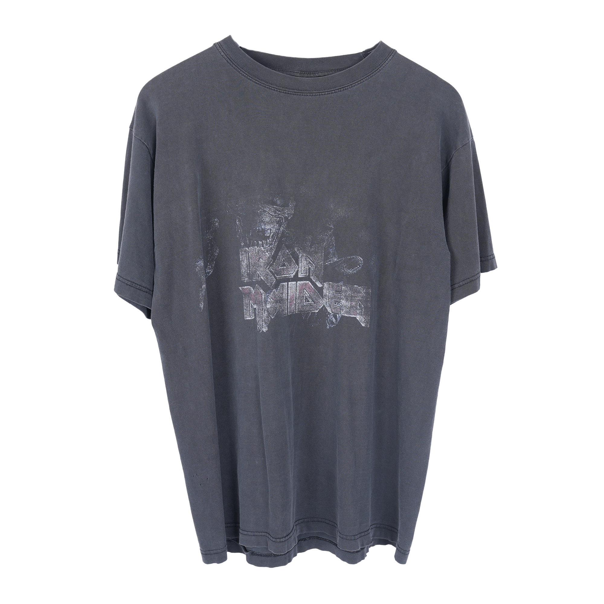 Vintage FADED IRON MAIDEN TIL IM DEAD TOUR Size US XL / EU 56 / 4 - 1 Thumbnail