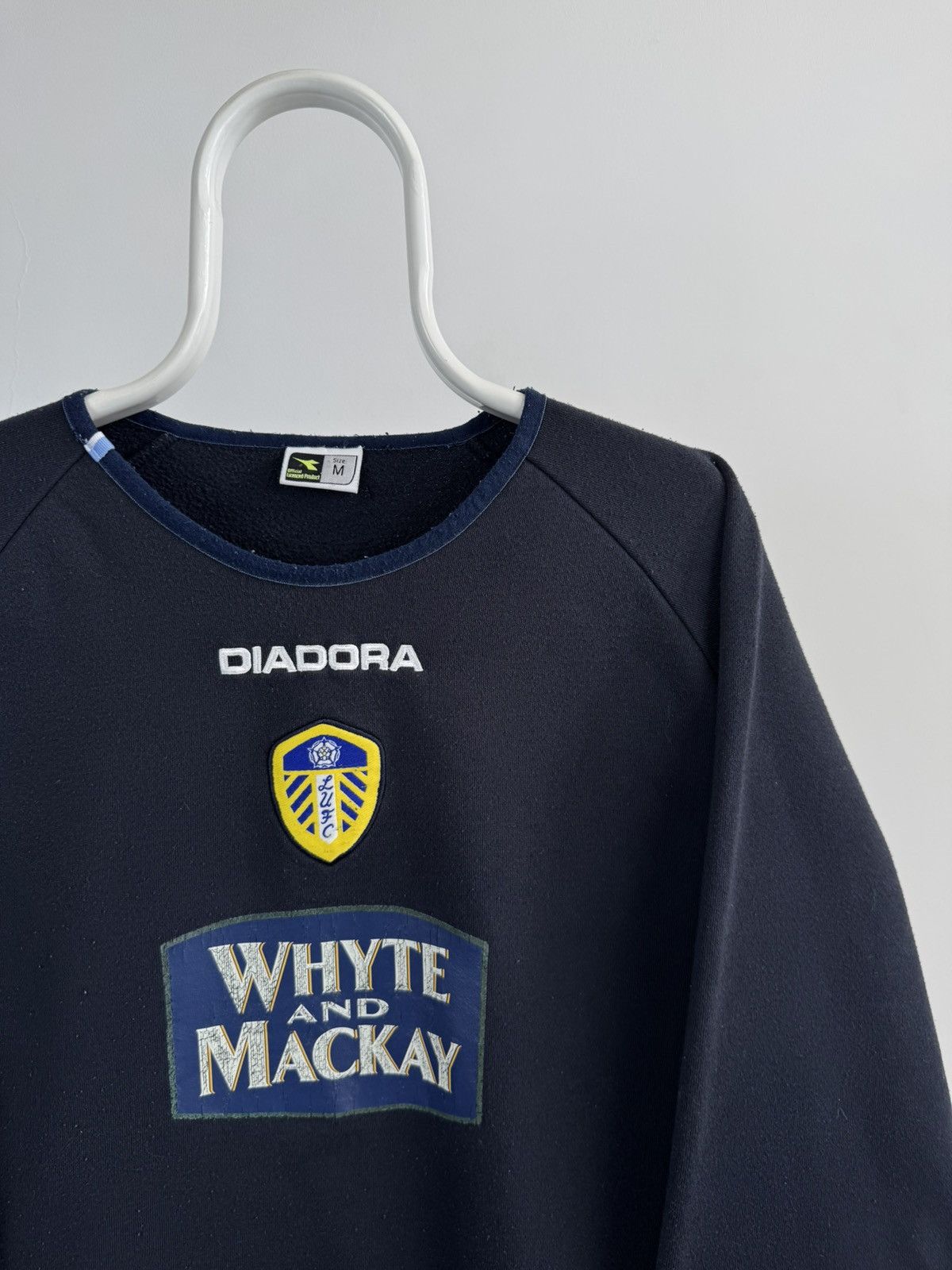 Diadora Diadora Leeds United 2004-2005 Home Football Sweatshirt Size US M / EU 48-50 / 2 - 2 Thumbnail