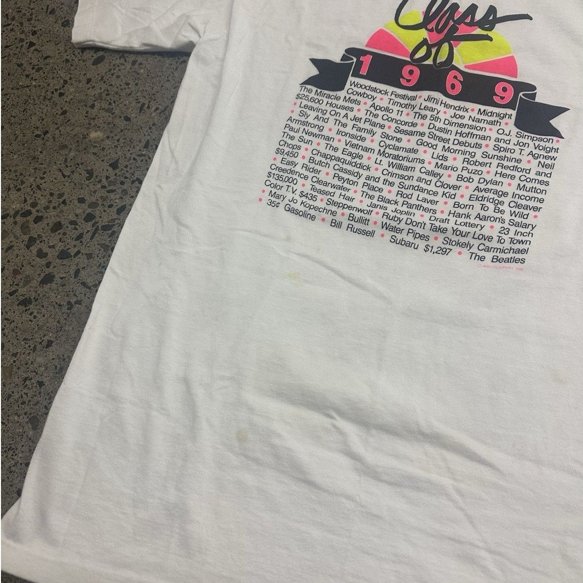 Vintage Vintage Class of 1969 Shirt Adult Extra Large White Size US XL / EU 56 / 4 - 2 Thumbnail