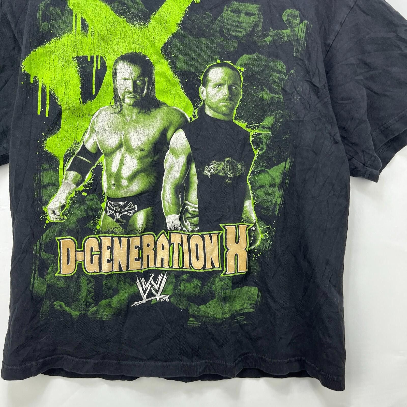 WWE Vintage Y2K WWE DX Triple H Shawn Michaels T-Shirt Small Size US S / EU 44-46 / 1 - 2 Thumbnail