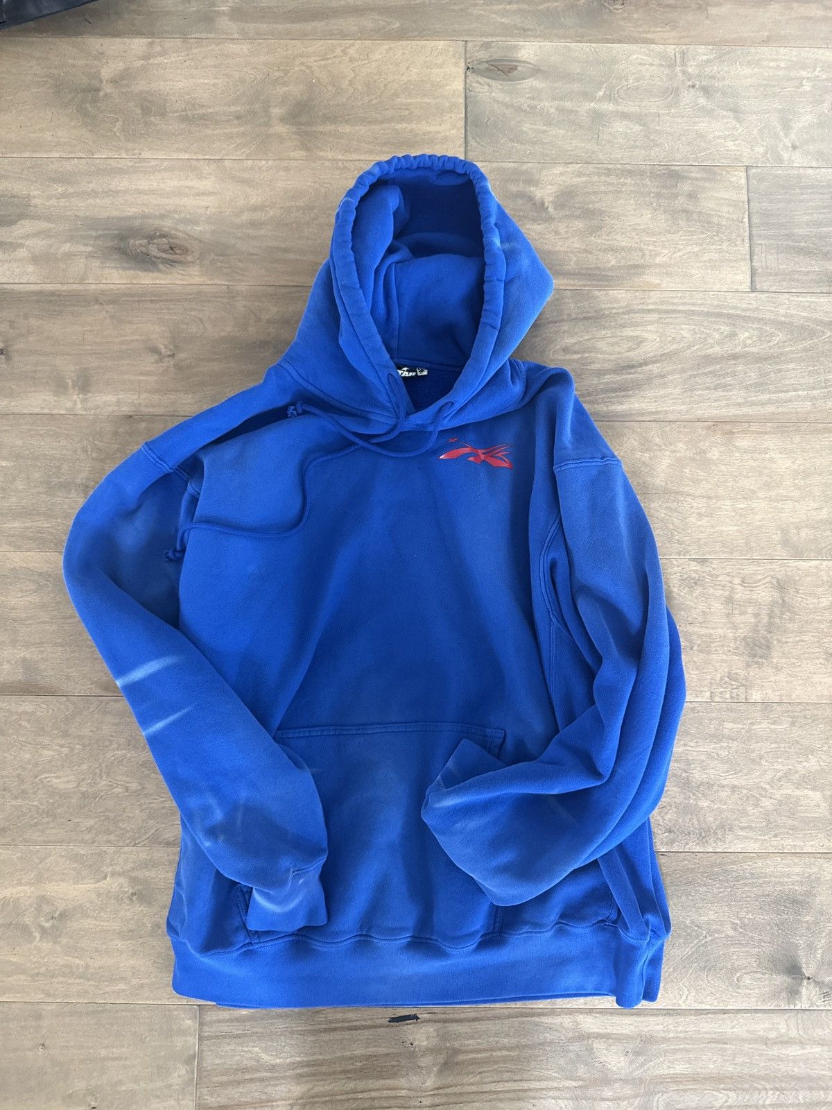 HELLSTAR Hellstar Gel Logo Hooded Sweatshirt blue red 2xl Size US XXL / EU 58 / 5 - 1 Thumbnail