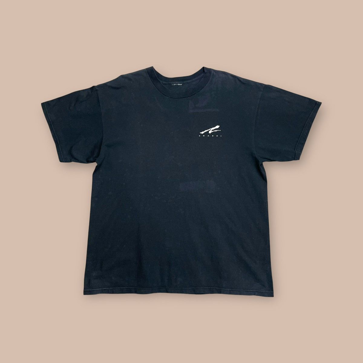 Nike Vintage 2000s Nike Agassi "EVERYTHING ELSE IS NOT QUITE" Tee Size US XL / EU 56 / 4 - 2 Thumbnail
