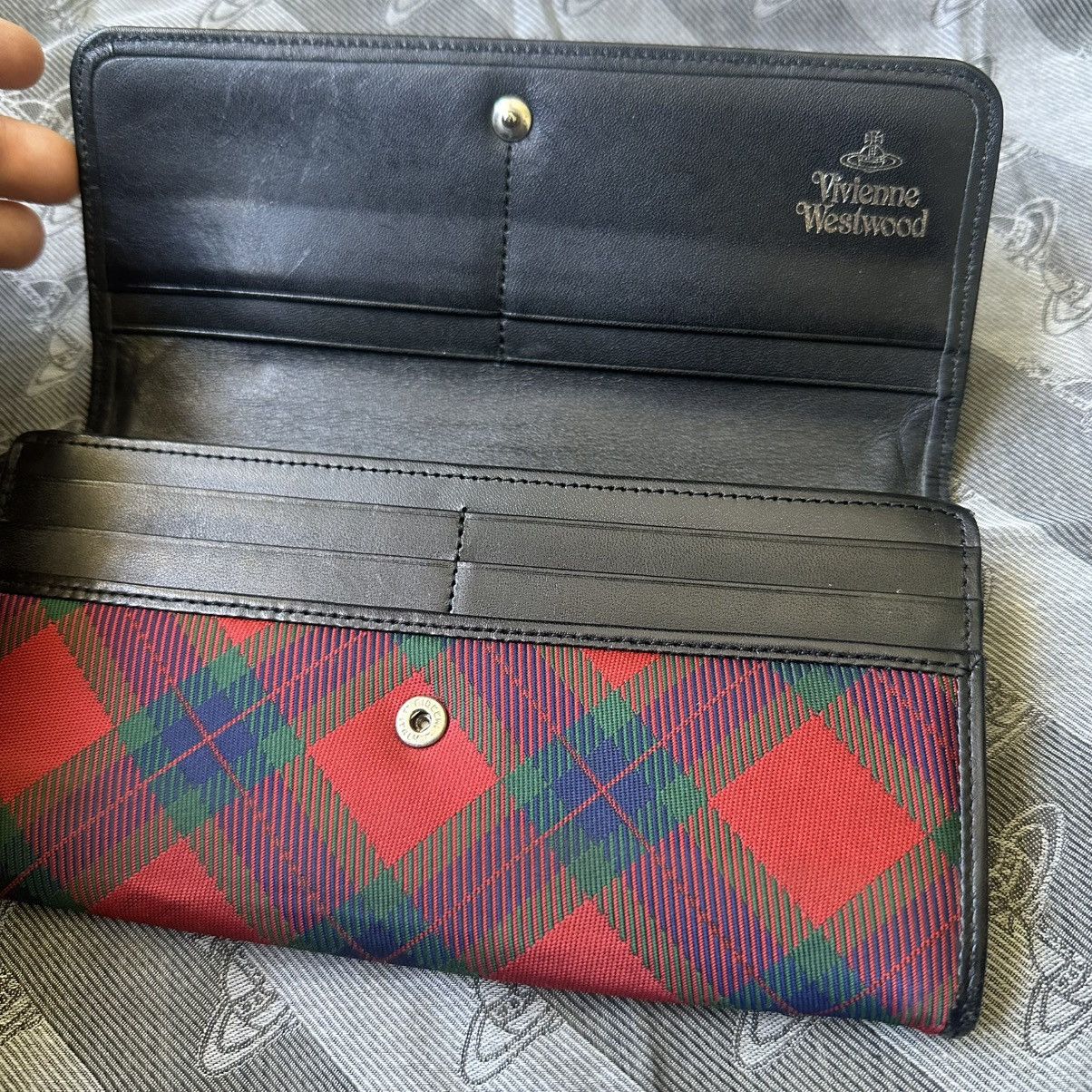 Vivienne Westwood Vivienne Westwood checked pattern wallet 90s Size ONE SIZE - 3 Thumbnail