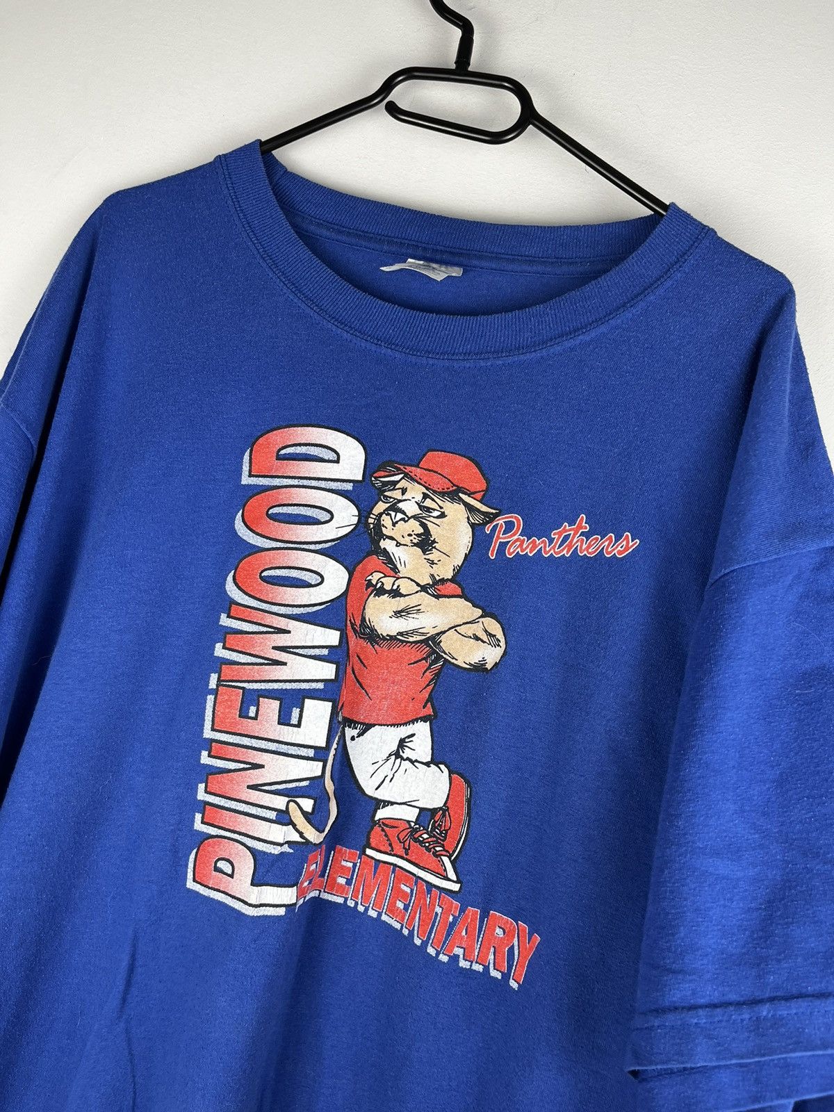 Jerzees × Vintage Vintage pinewood elementary panthers t-shirt Size US XL / EU 56 / 4 - 2 Thumbnail