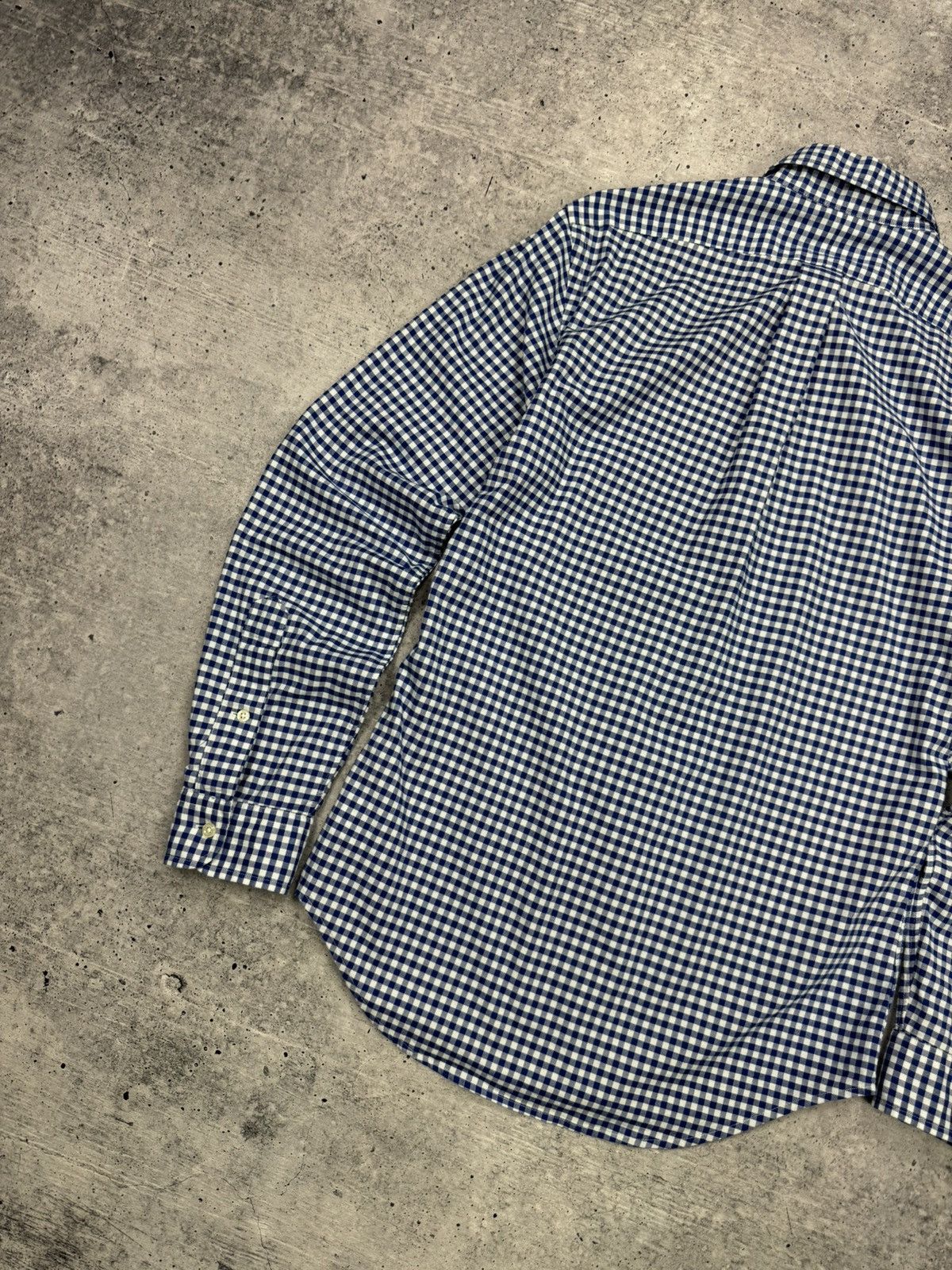 Polo Ralph Lauren × Vintage Vintage Polo Ralph Lauren Y2K Blue Casual Button Ups Shirt Size US S / EU 44-46 / 1 - 16 Thumbnail