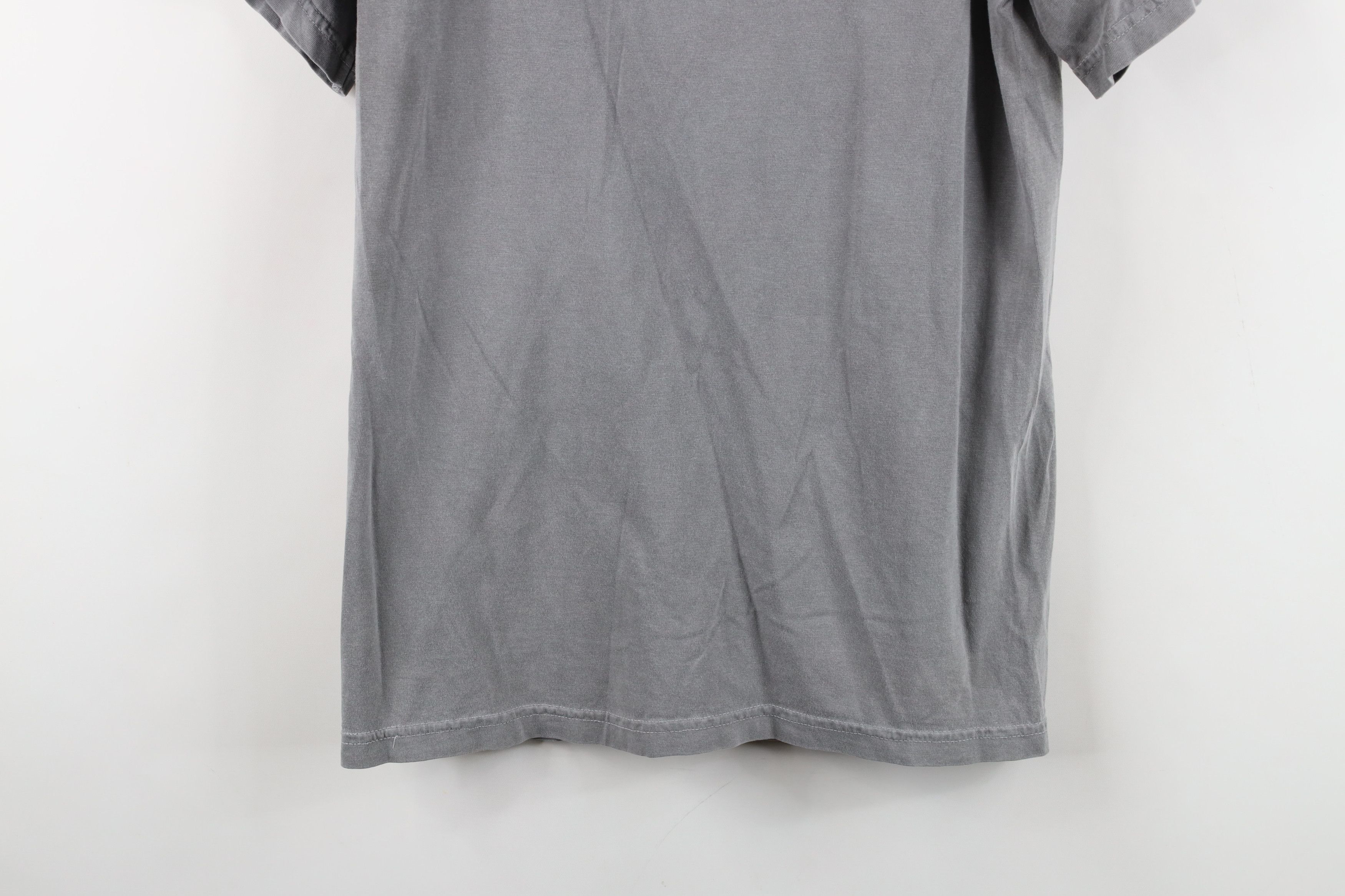 Vintage Vintage 90s Y2K Streetwear Dye Heavyweight T-Shirt Gray Size US S / EU 44-46 / 1 - 12 Thumbnail