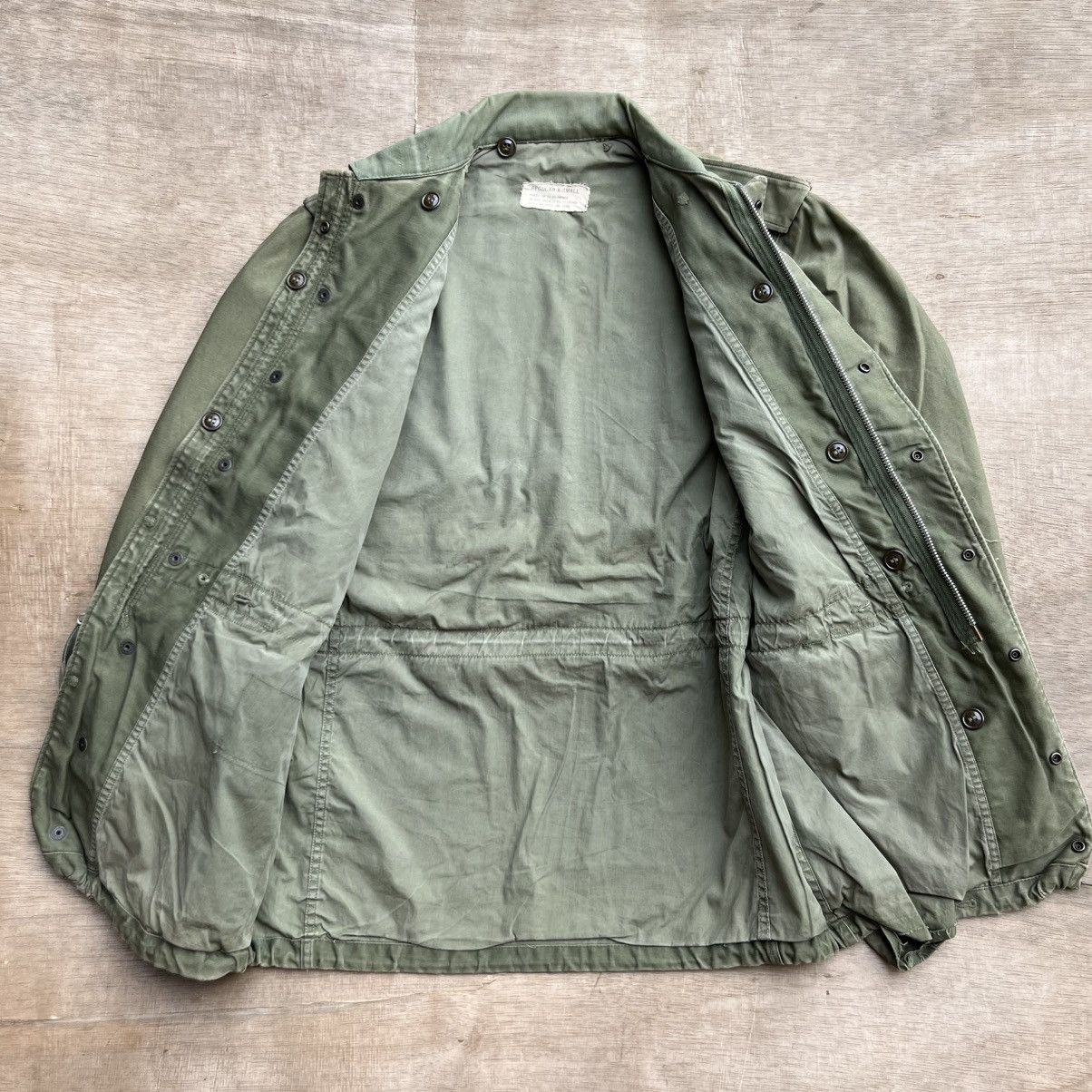 Buzz Rickson's × The Real McCoy's VINTAGE RARE M51 US ISSUE FIELD JACKET Size US XS / EU 42 / 0 - 7 Thumbnail