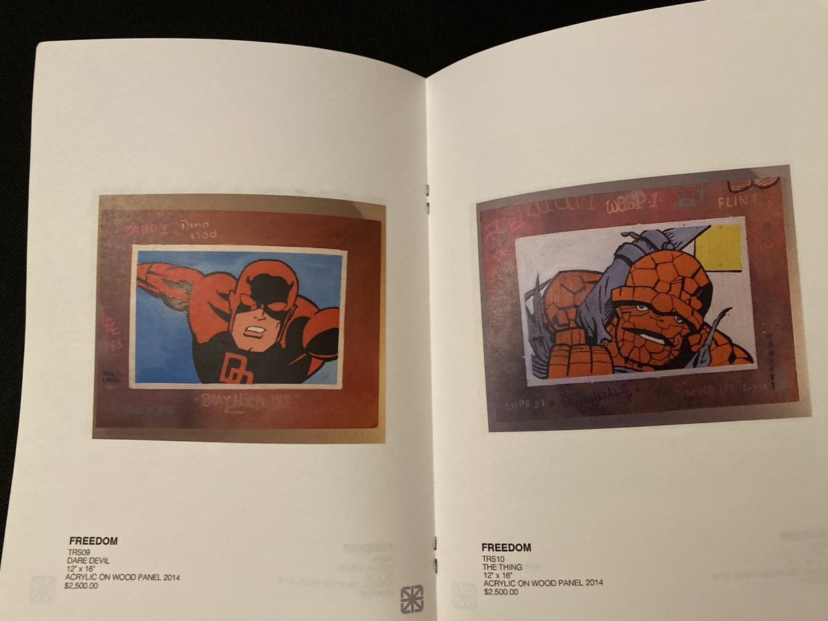 Futura × RVCA Blade Chris Freedom Graffiti Art Catalog Set Size ONE SIZE - 2 Thumbnail
