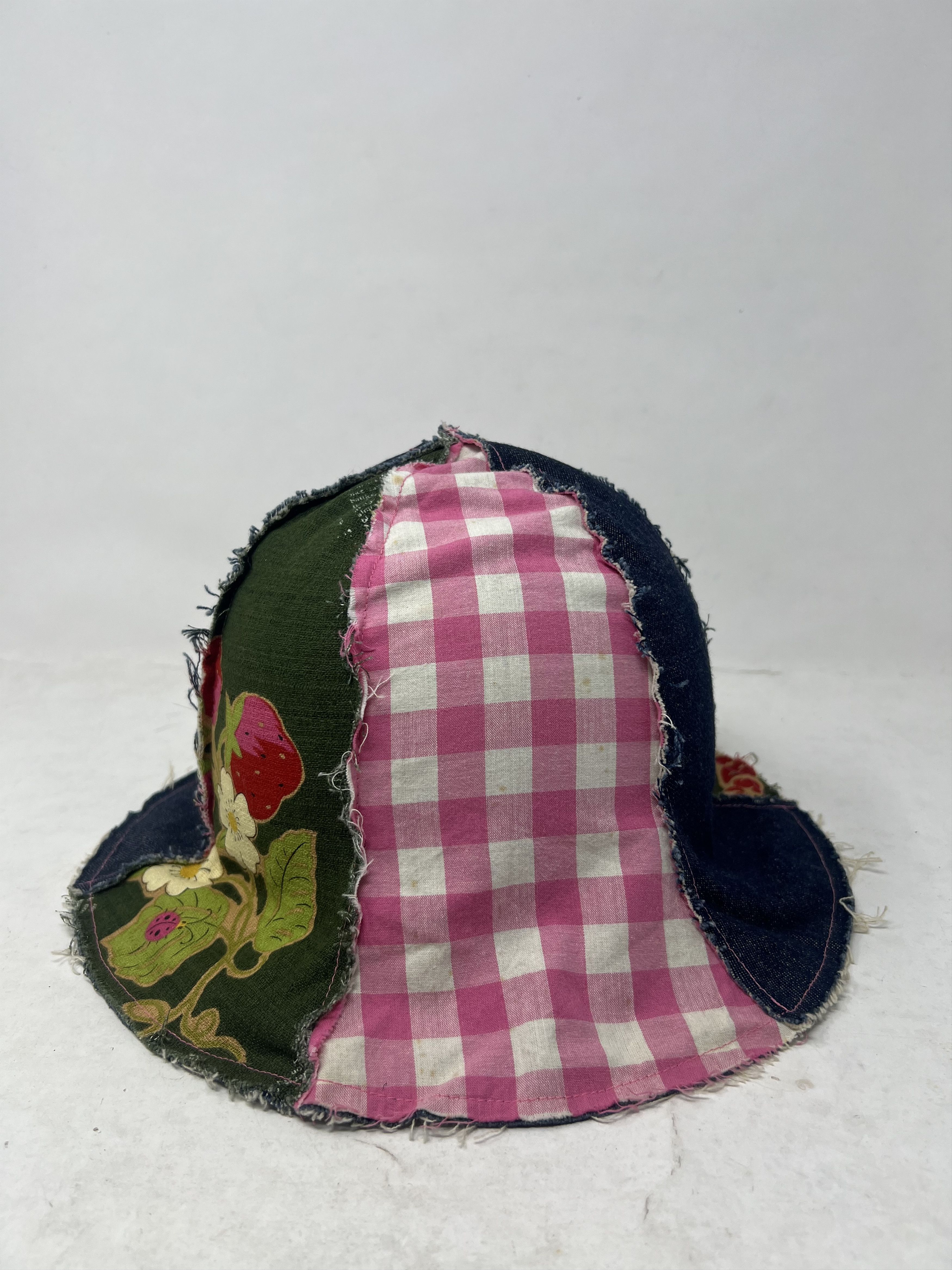 Seditionaries Sashiko Boro Patchwork Shinji Abe Denim Hat Size ONE SIZE - 4 Thumbnail