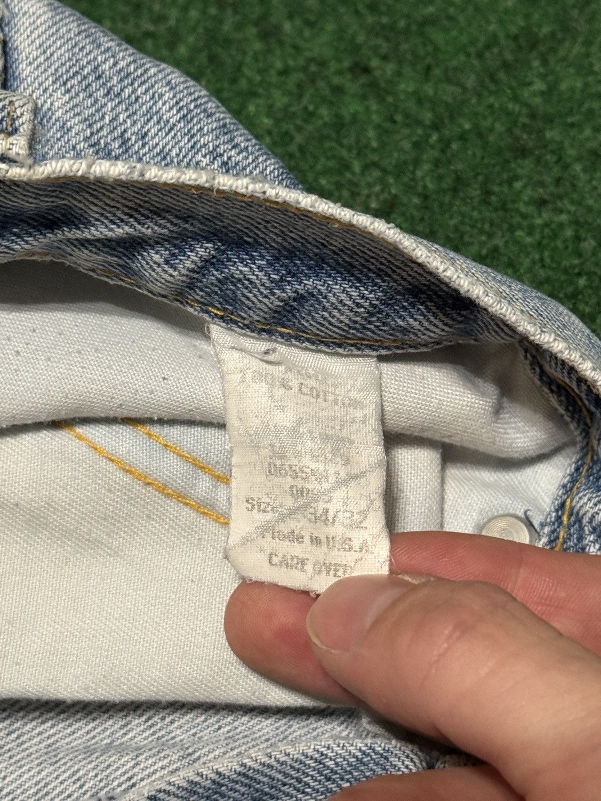 Oshkosh Vintage OshKosh Light Wash 34x28 Talon Straight Denim Jeans Size US 34 / EU 50 - 6 Thumbnail