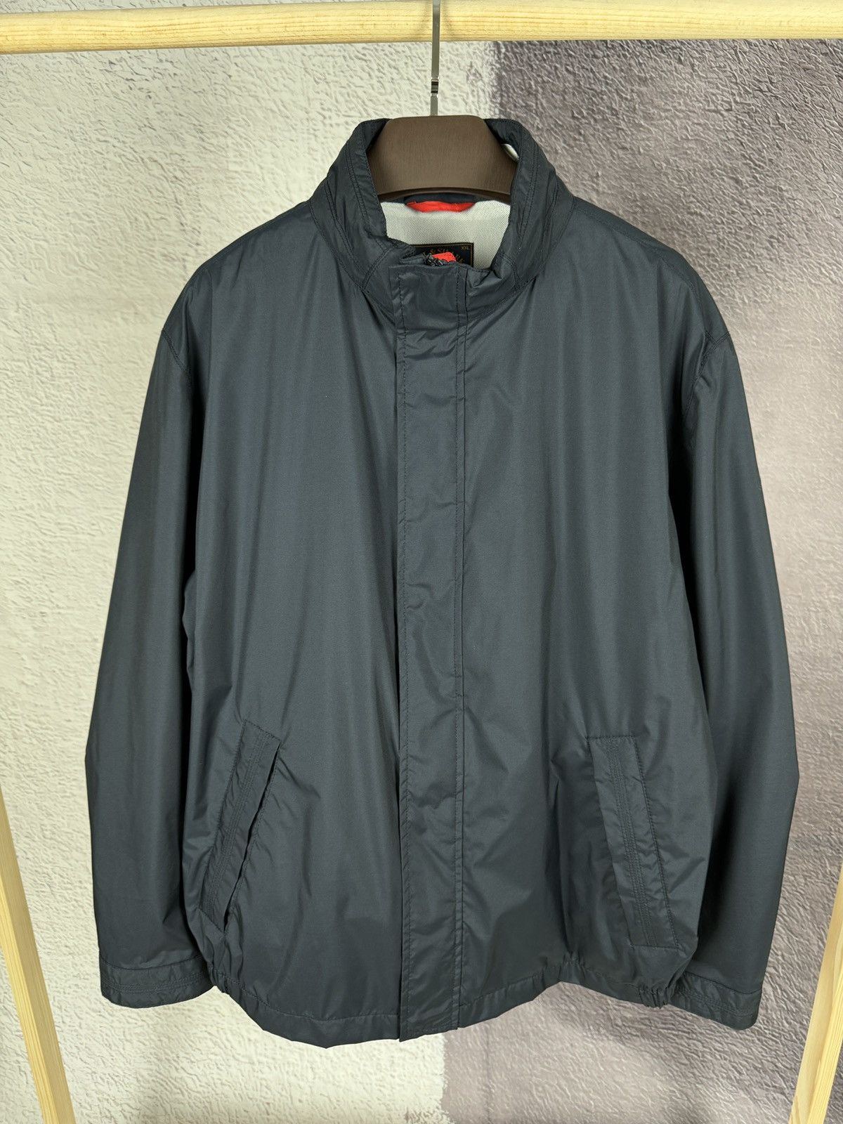 Paul & Shark Paul & Shark navy blue nylon jacket Size US XXL / EU 58 / 5 - 2 Thumbnail