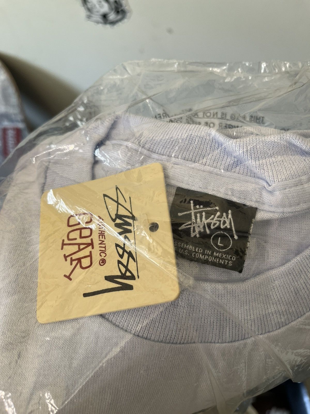 Stussy Vintage 2006 Stussy T-shirt Philadelphia Large Baby Blue Size US L / EU 52-54 / 3 - 3 Thumbnail