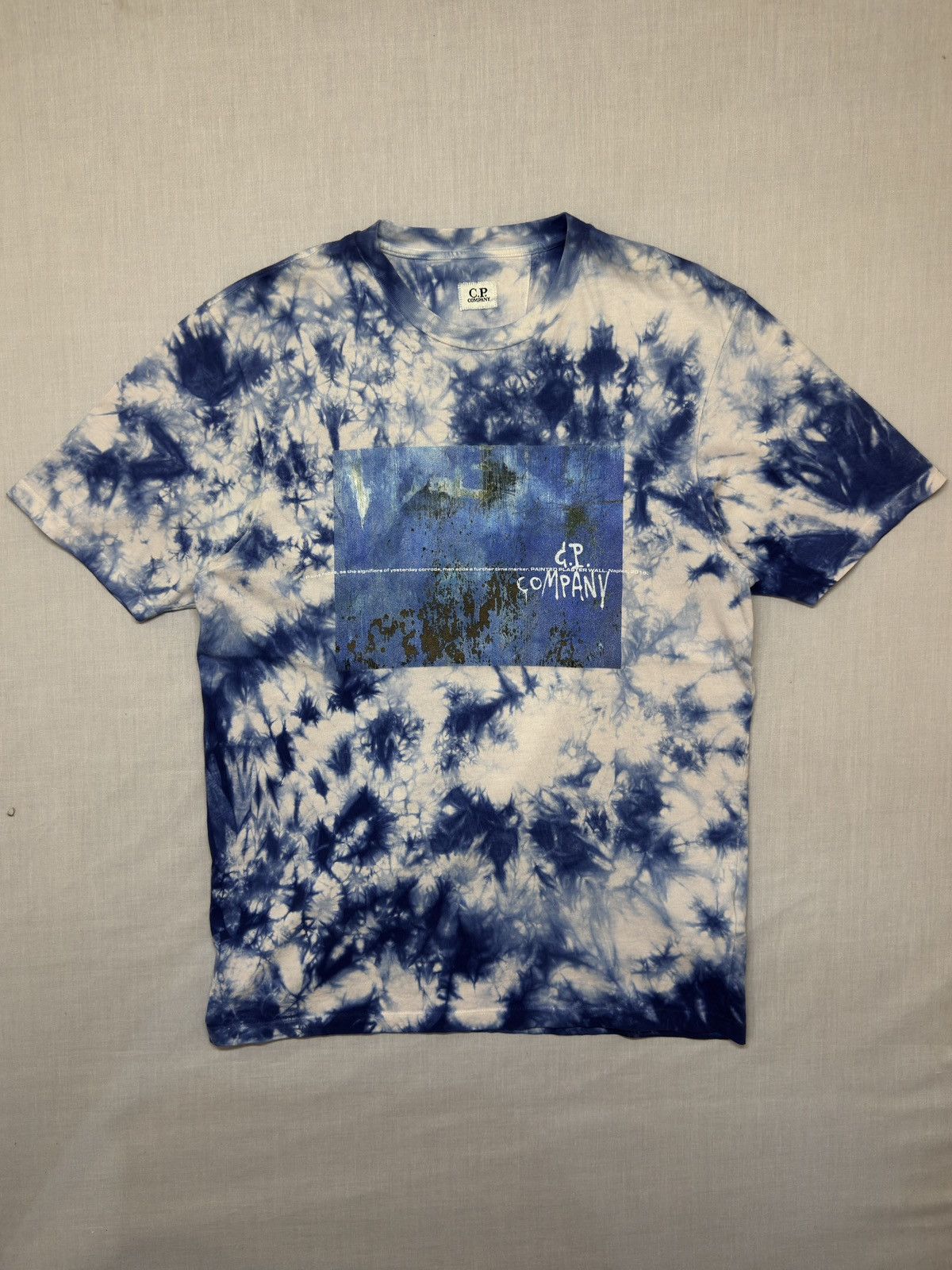 C.P. Company C.P. Company Treated Next Landscape T-shirt in blue. Size US M / EU 48-50 / 2 - 1 Thumbnail
