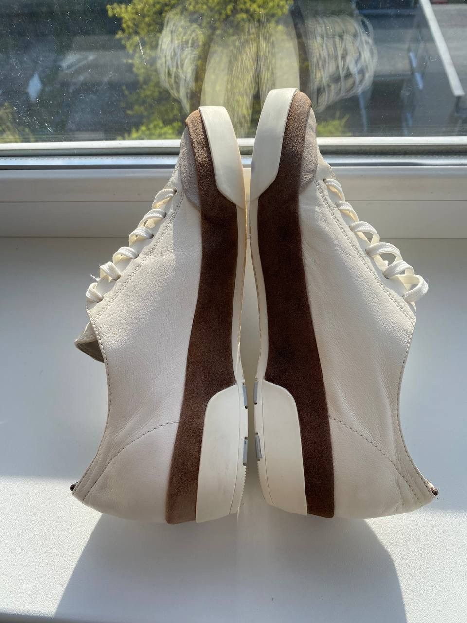 Bally Bally Svikangi Low Top Sneaker White Leather Womens Shoe Size US 8 / IT 38 - 3 Thumbnail