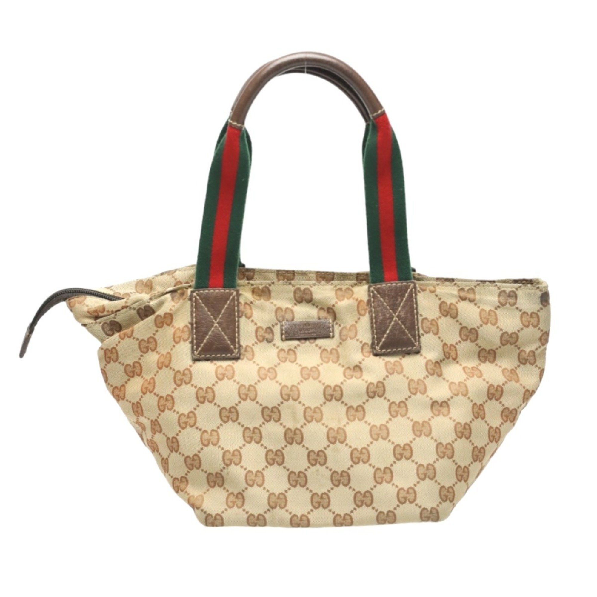 Gucci GUCCI Handbag Tote Bag GG Canvas 131228 Beige Size ONE SIZE - 1 Thumbnail