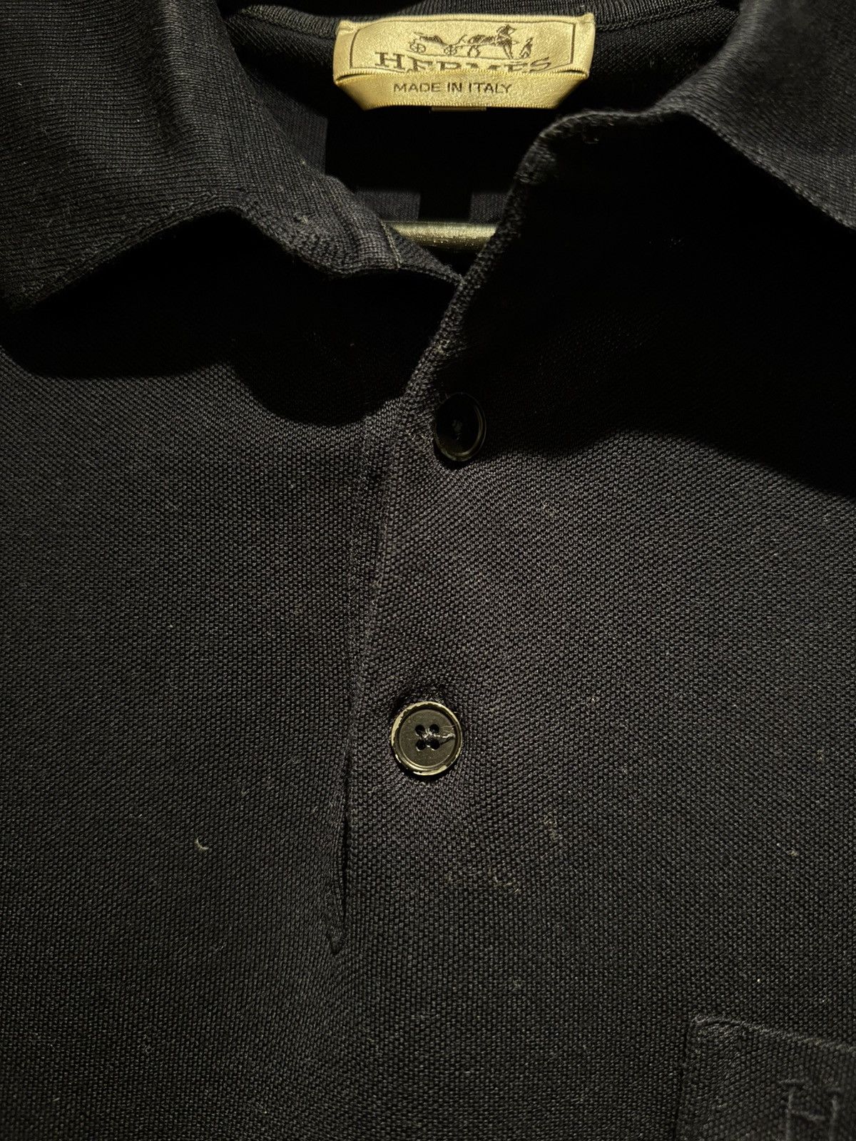 Hermes Navy Polo T-Shirt Size US M / EU 48-50 / 2 - 5 Thumbnail
