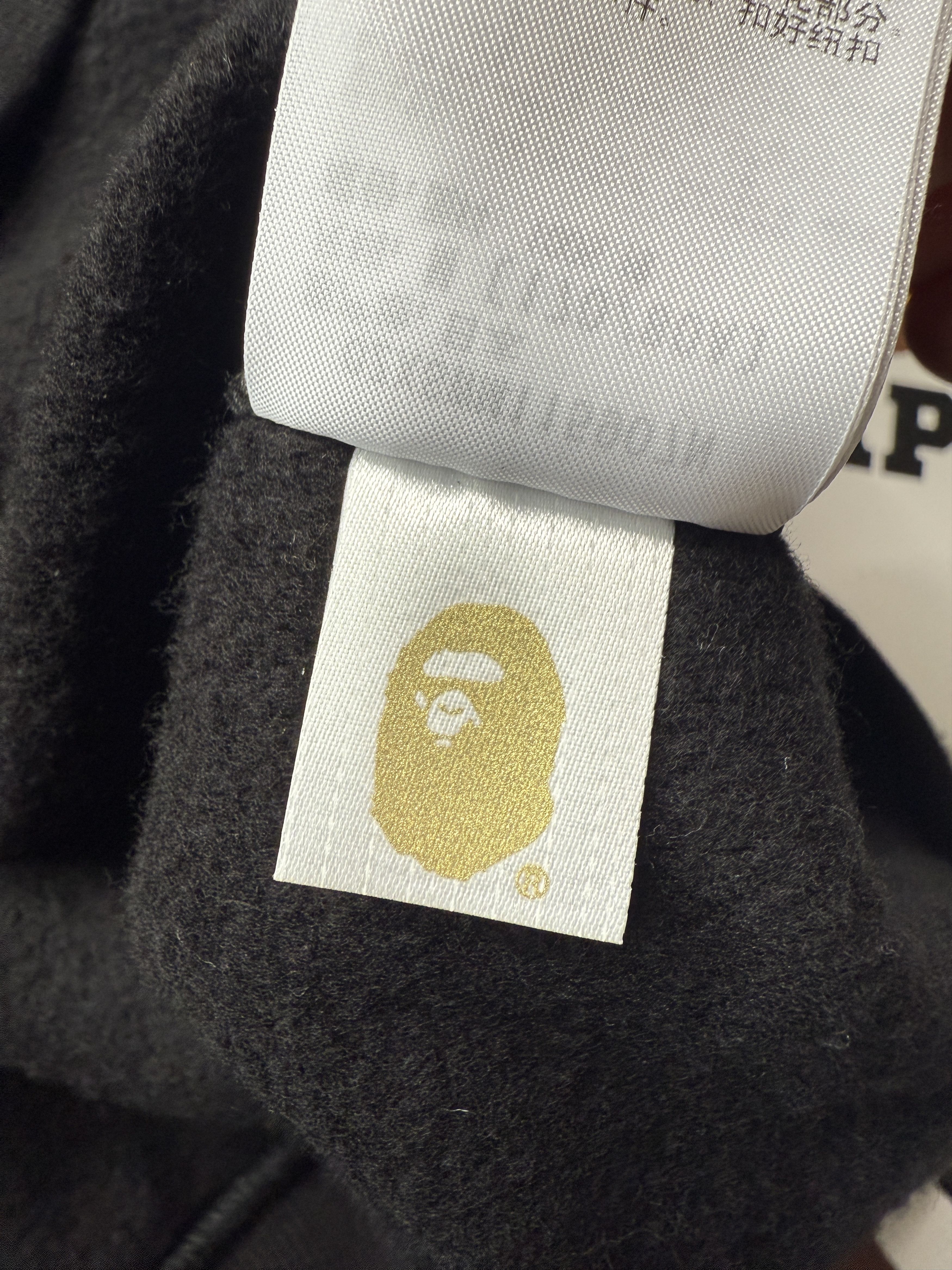 Bape × Neighborhood BAPE X NBHD TWO FACE HALF ZIP PULLOVER HOODIE Size US L / EU 52-54 / 3 - 14 Thumbnail