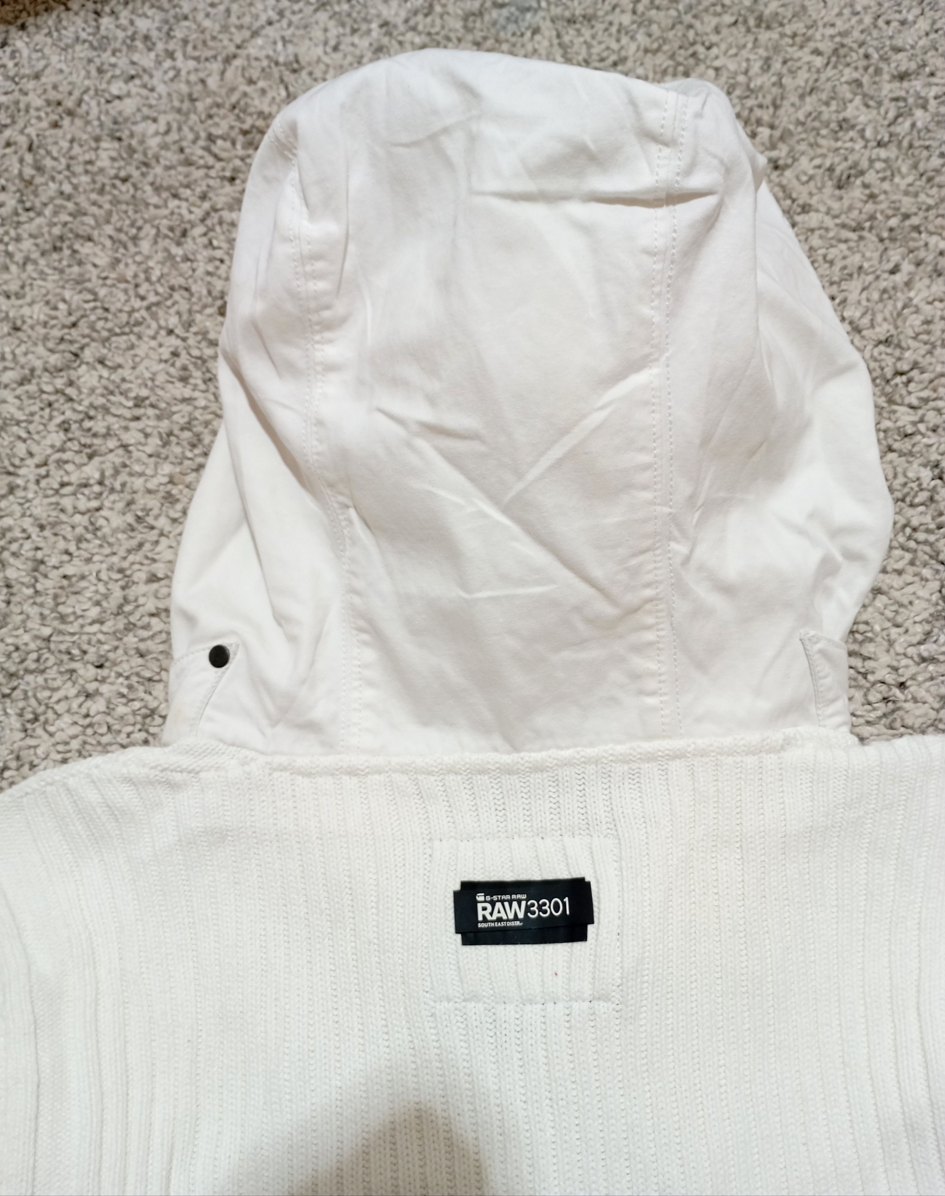 G-Star Vintage Gstar Raw Luca Hooded Knit Sweater Size US M / EU 48-50 / 2 - 11 Thumbnail
