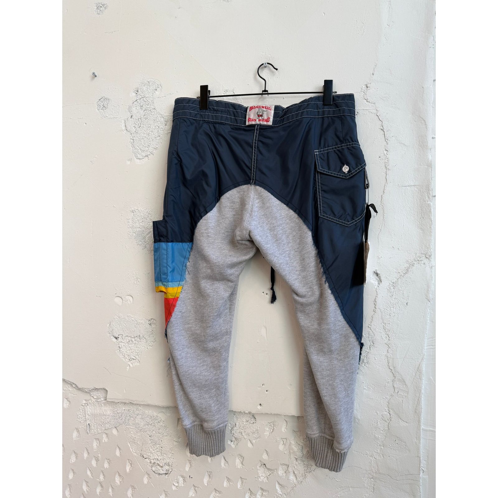 Greg Lauren Greg Lauren SAMPLE 50/50 Navy Birdwell/Terry Pant Size US 34 / EU 50 - 2 Thumbnail