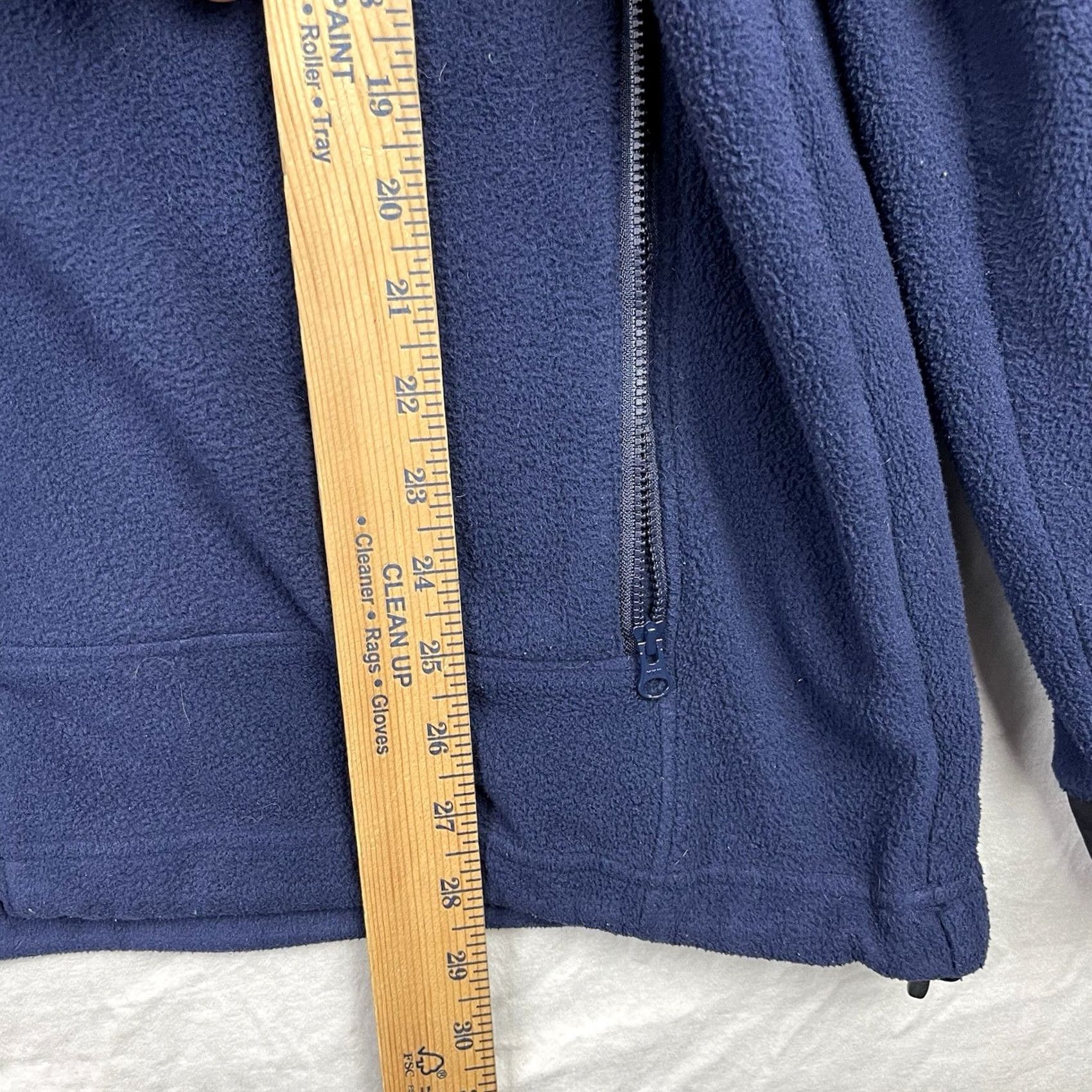 Polo Ralph Lauren Polo Ralph Lauren Jacket Mens Large Denim? Denali Fleece Full Zip Preppy Navy Size US L / EU 52-54 / 3 - 7 Thumbnail
