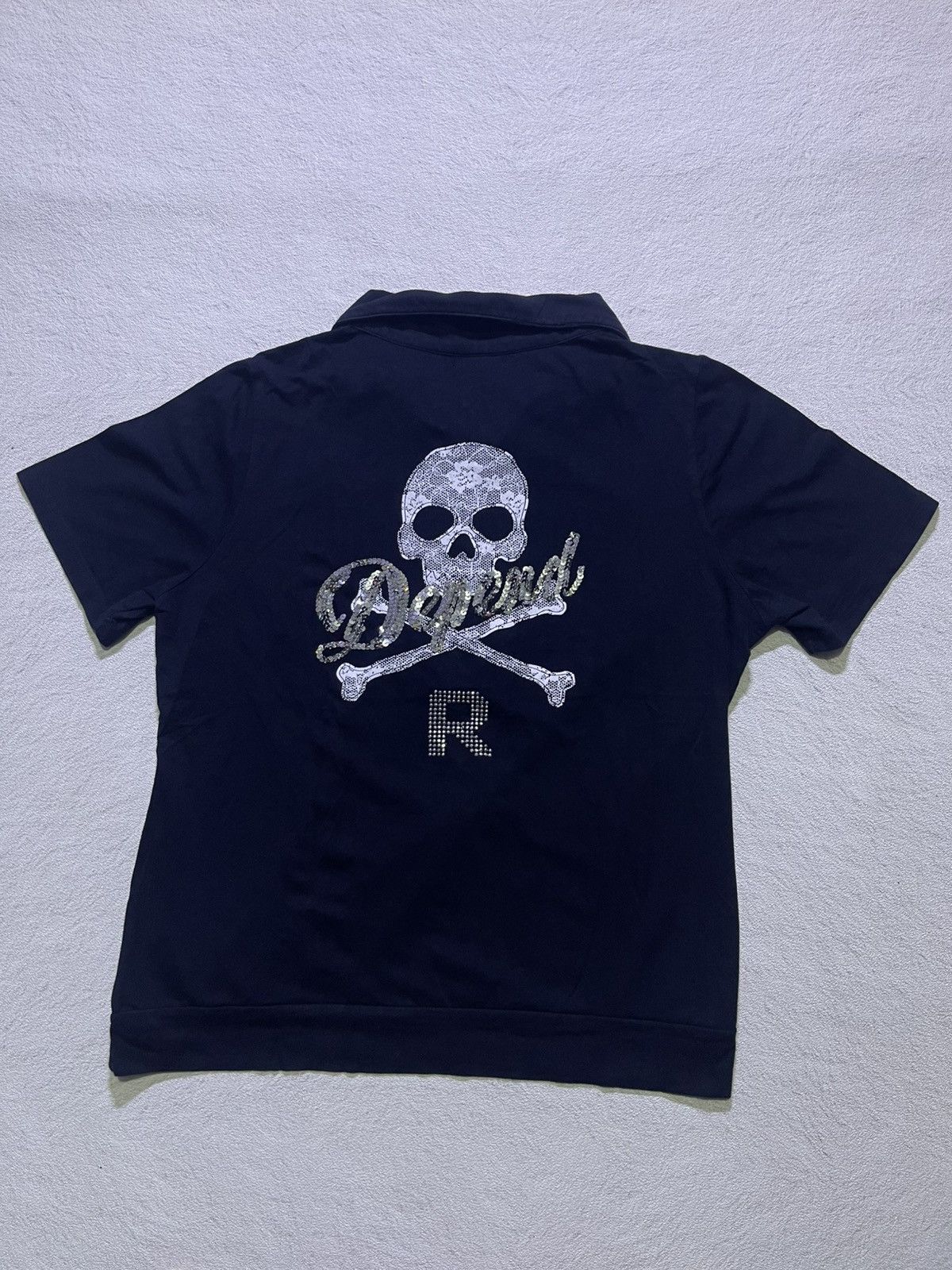 Hysteric Glamour Hysteric Glamour Skull berry t-shirt Y2k archive