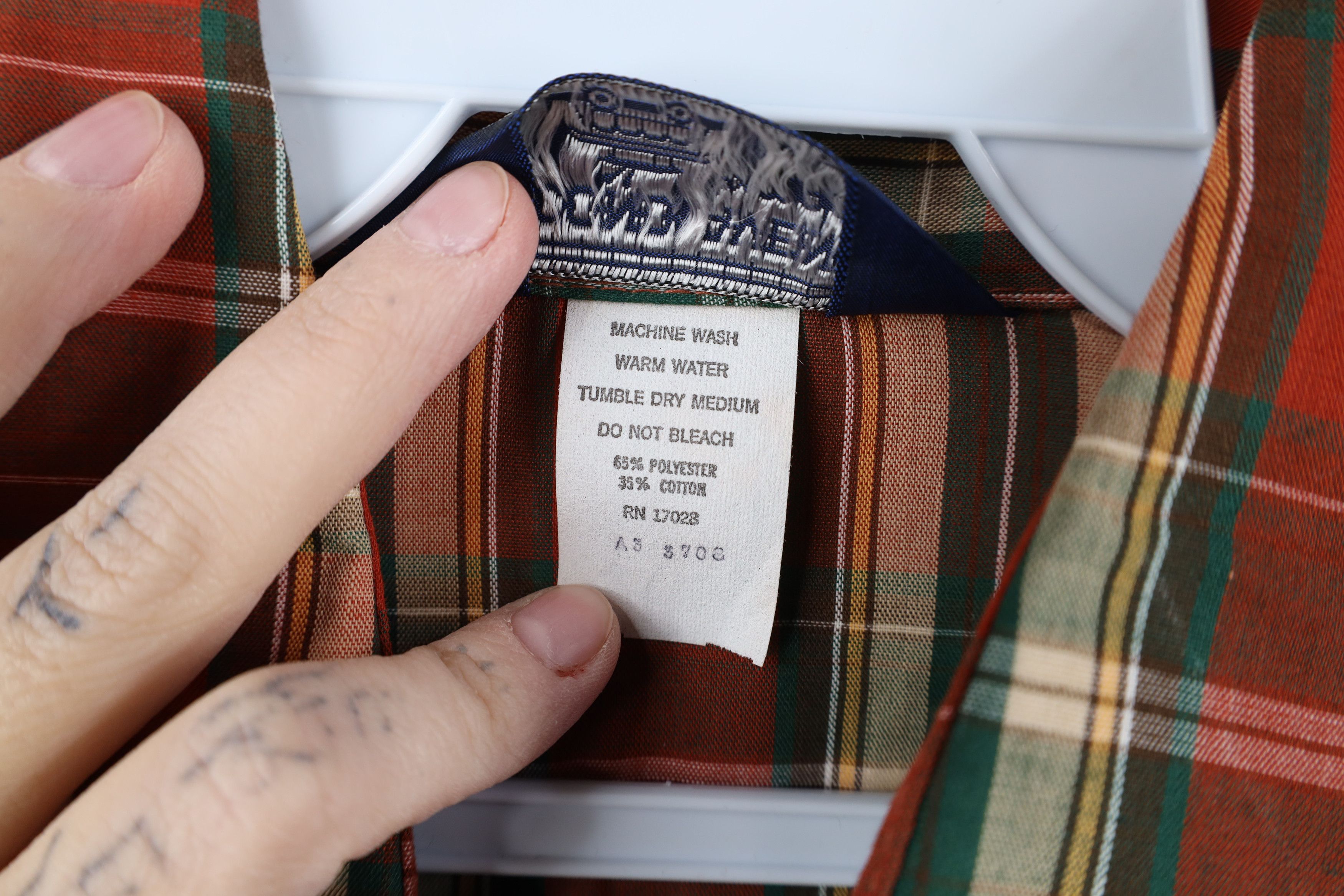 Vintage Deadstock Vintage 70s Streetwear Collared Button Shirt USA Size US M / EU 48-50 / 2 - 8 Thumbnail