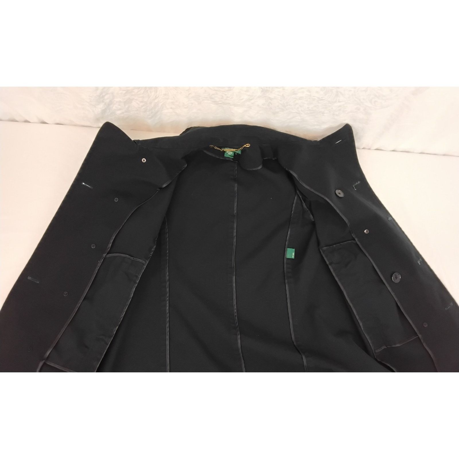 Ralph Lauren Lauren By Ralph Lauren Peacoat Women's Large Black Size XL / US 12-14 / IT 48-50 - 6 Thumbnail