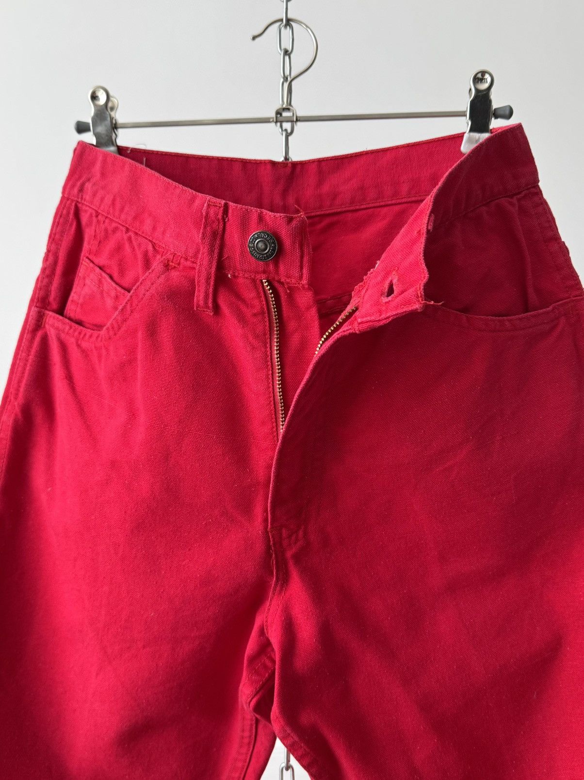 Levi's 1960s Vintage Levi’s BIG E Red Jeans Pants Size US 29 - 5 Thumbnail