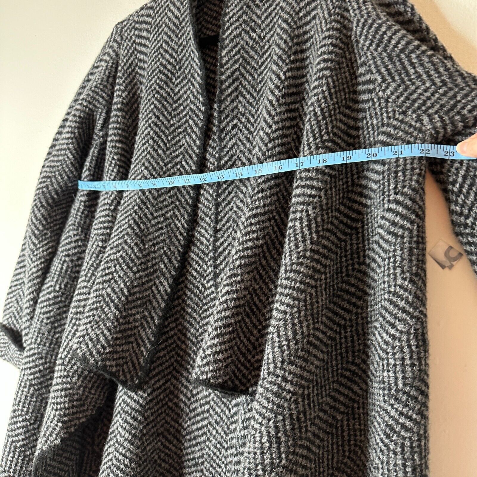 Other Cocogio Herringbone Waterfall Cardigan Asymmetrical Hem L Size L / US 10 / IT 46 - 10 Thumbnail