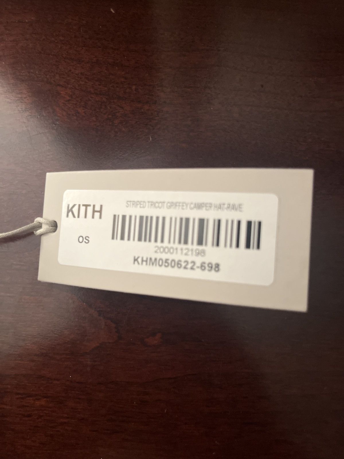 Kith Kith Striped Tricot Griffey Camper Cap 'Rave' Size ONE SIZE - 9 Thumbnail