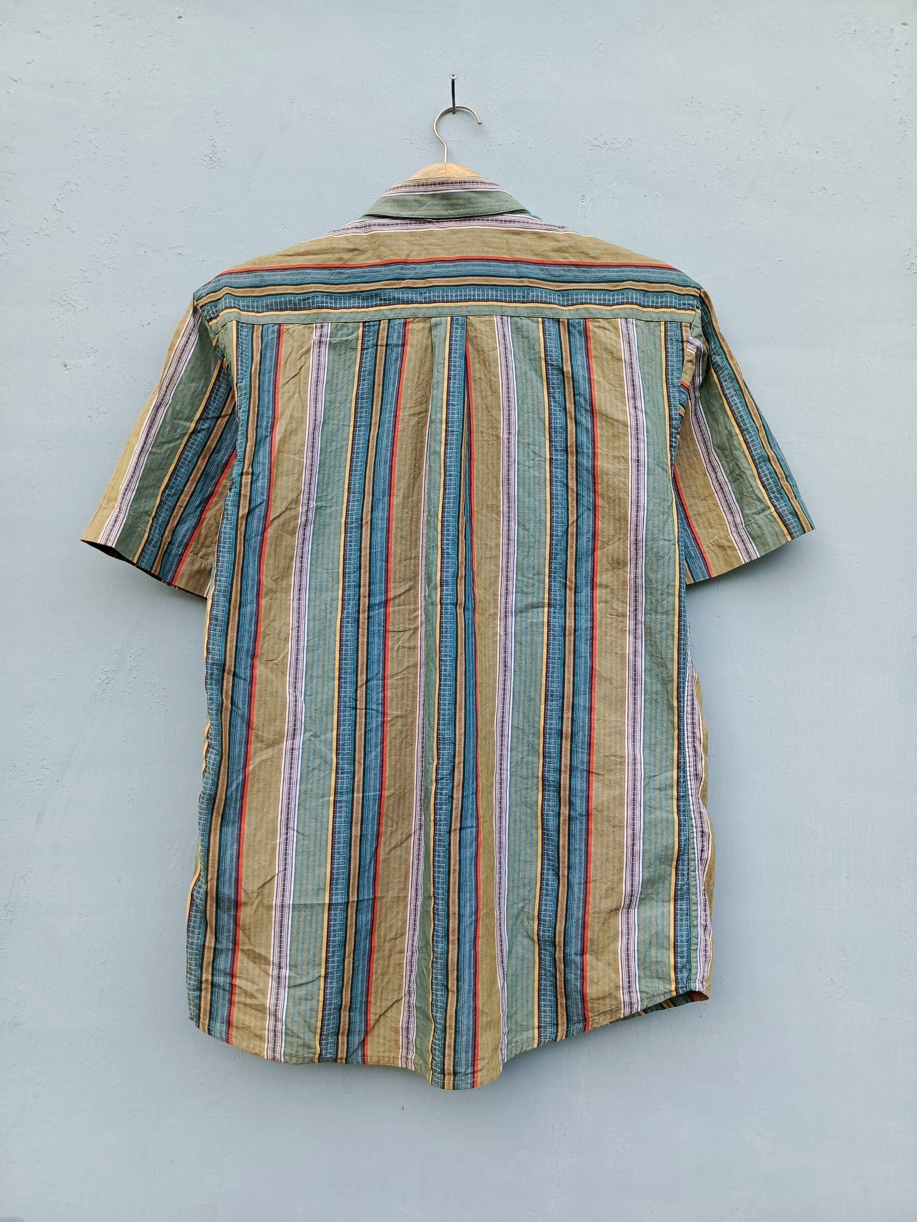 Giovanni Valentino Giovanni valentino stripe multicolor shirt Size US M / EU 48-50 / 2 - 4 Thumbnail