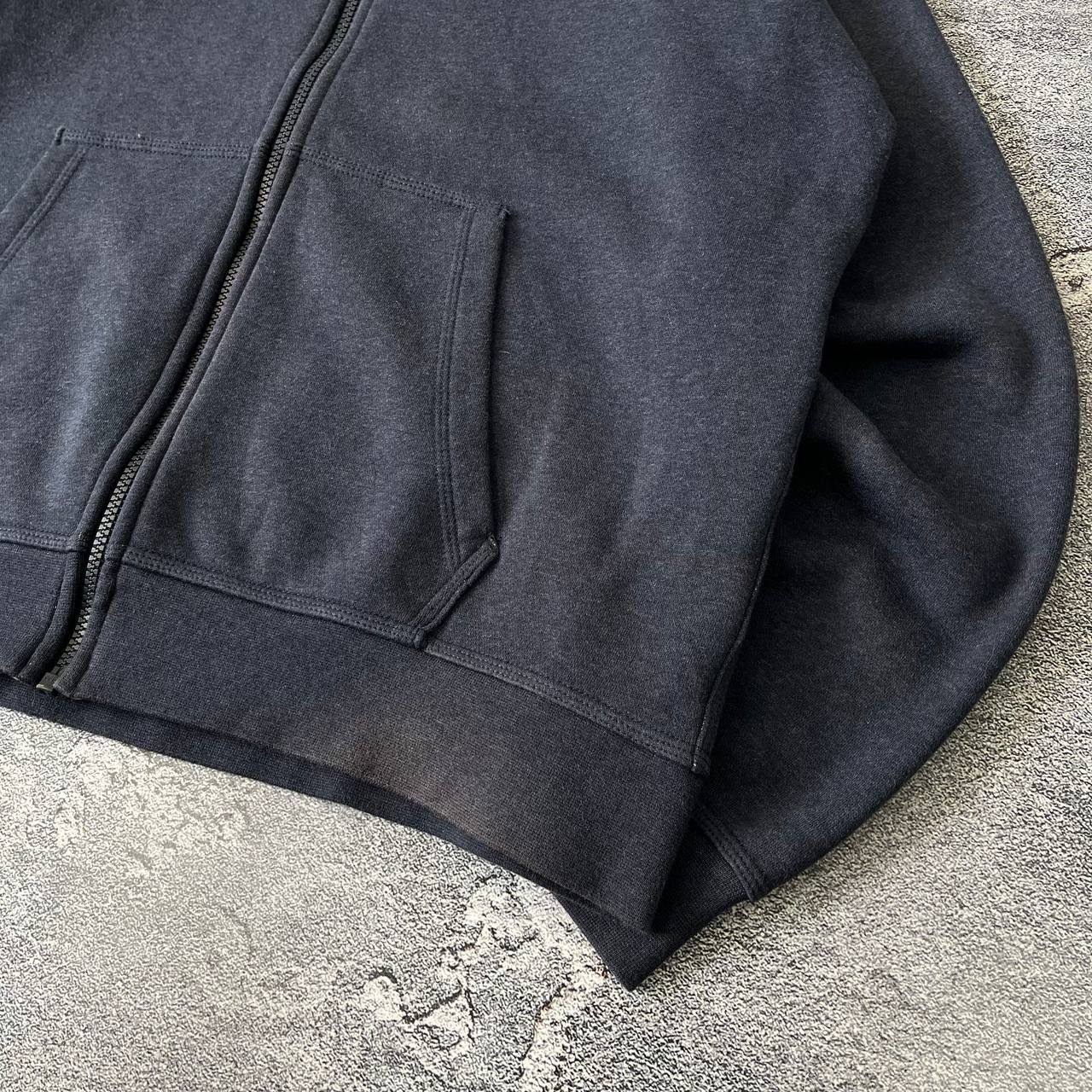 Nike × Vintage Vintage Streetwear Zip Hoodie Nike Y2K Basic Size US L / EU 52-54 / 3 - 7 Thumbnail