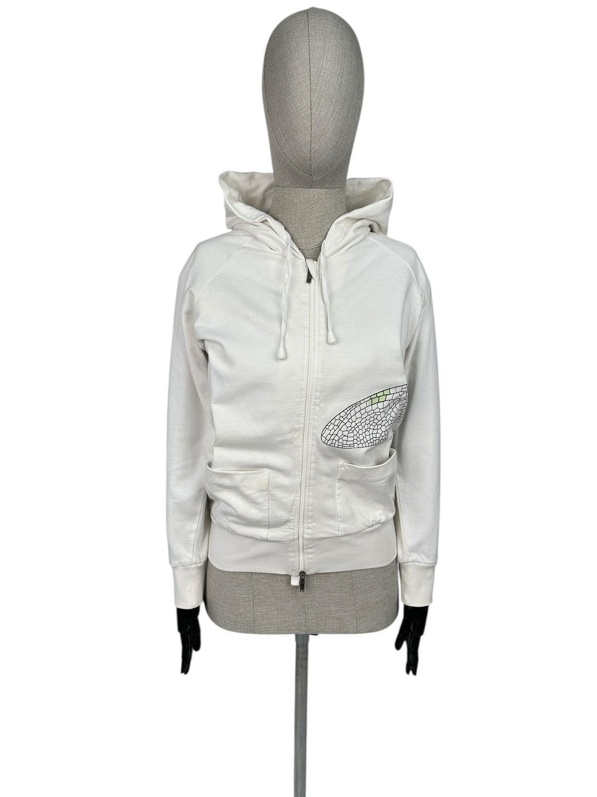 Maharishi MAHARISHI 270 Sweat Butterfly Print Full Zip Women’s Hoodie Size S / US 4 / IT 40 - 2 Thumbnail