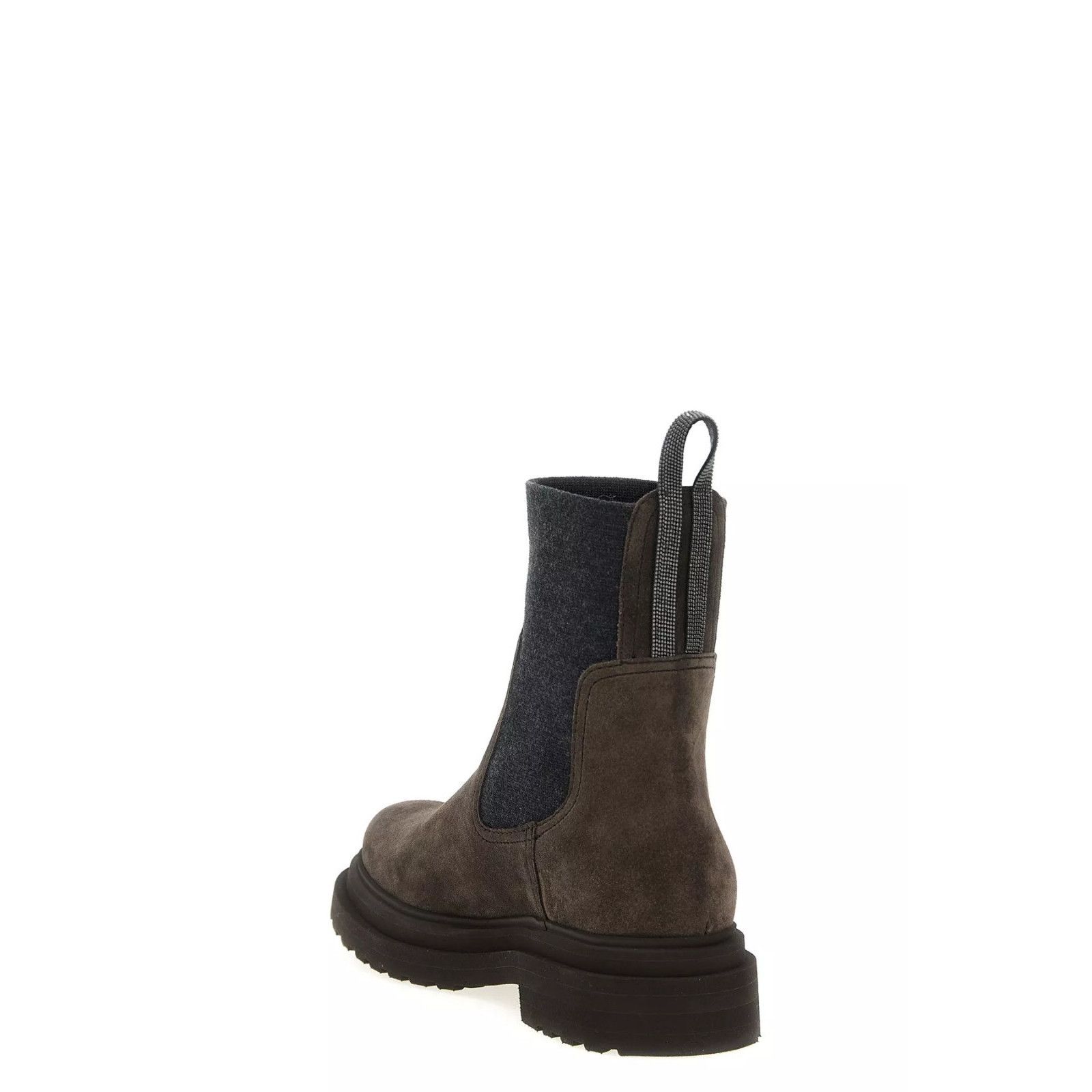 Brunello Cucinelli BRUNELLO CUCINELLI Brown Suede Ankle Boots New & Authentic ( Size US 8 / IT 38 - 3 Thumbnail