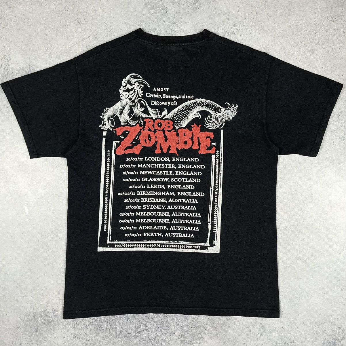 Band Tees Vintage Rob Zombie rare Tour rock band T shirt 2000’s Size US L / EU 52-54 / 3 - 16 Thumbnail