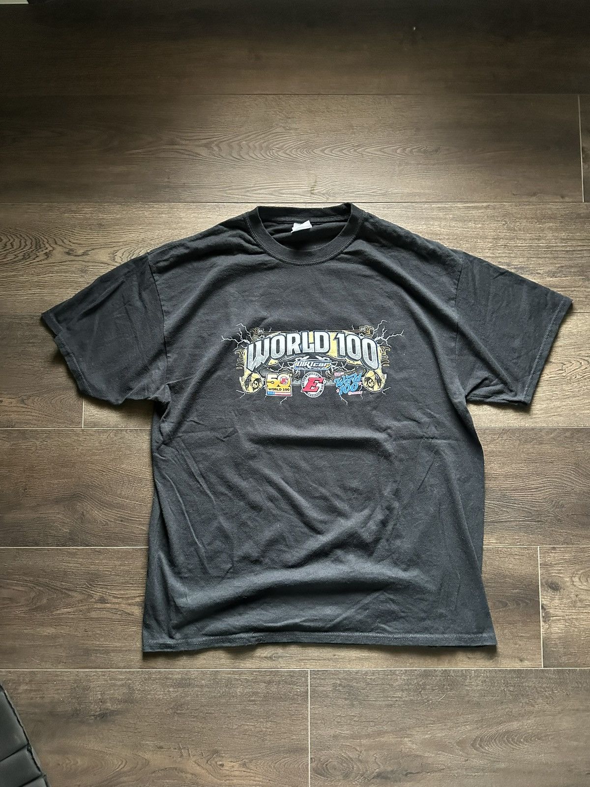 Vintage Vintage Racing T Shirt Size US XL / EU 56 / 4 - 3 Thumbnail