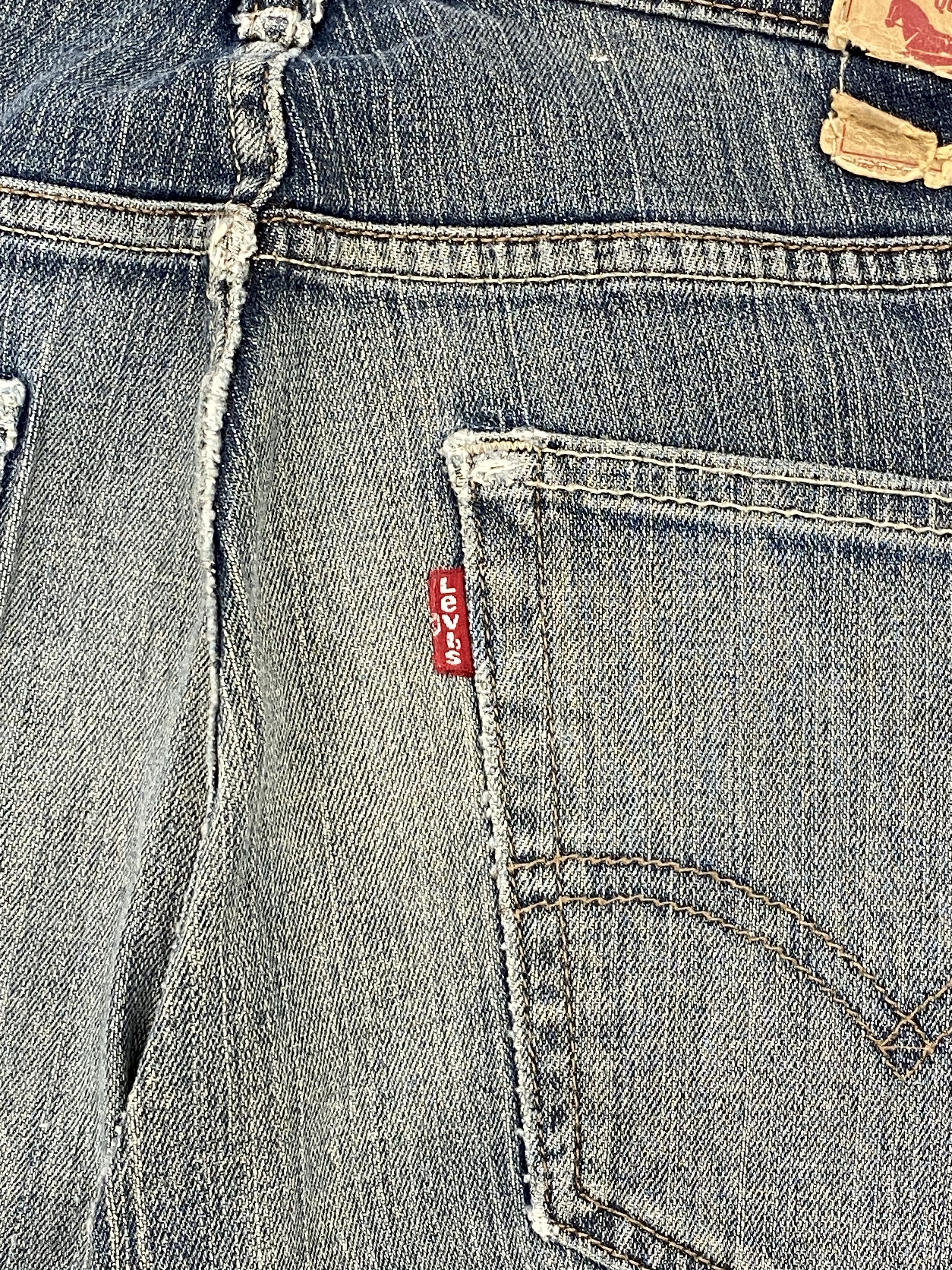 Levi's × Vintage Vintage Levis 559 Faded Blue Jeans DP2333 Size US 33 - 6 Thumbnail