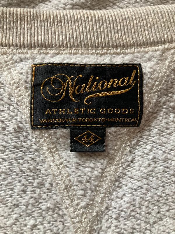 National Athletic Goods National Athletic Goods - Grey Crew Sweat - 44 Size US XL / EU 56 / 4 - 2 Thumbnail