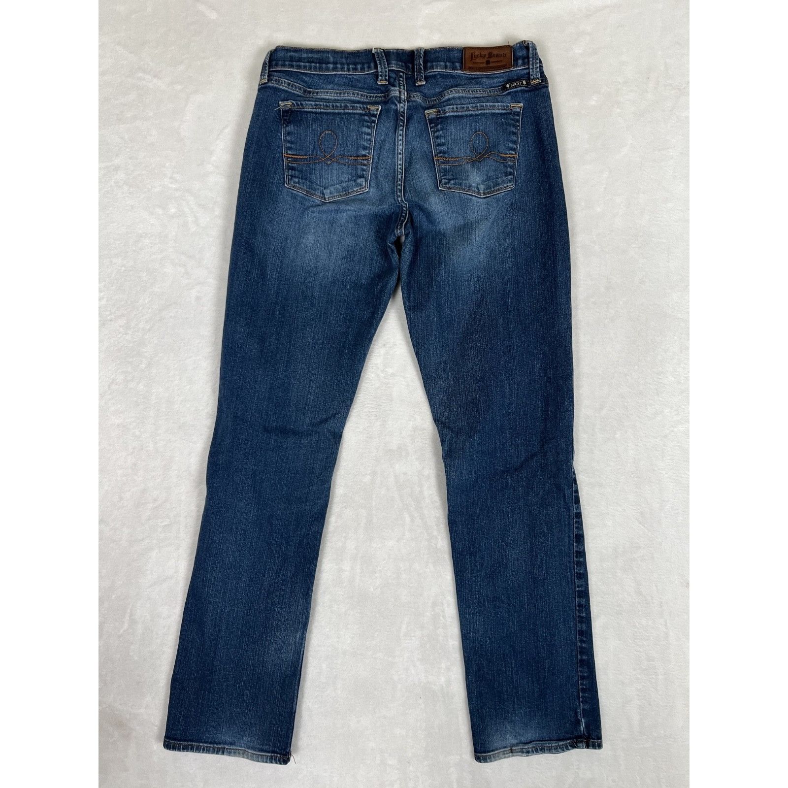 Lucky Brand Lucky Brand Jeans Womens 10 30 Blue Sofia Straight Denim Med Size 30" / US 8 / IT 44 - 7 Thumbnail