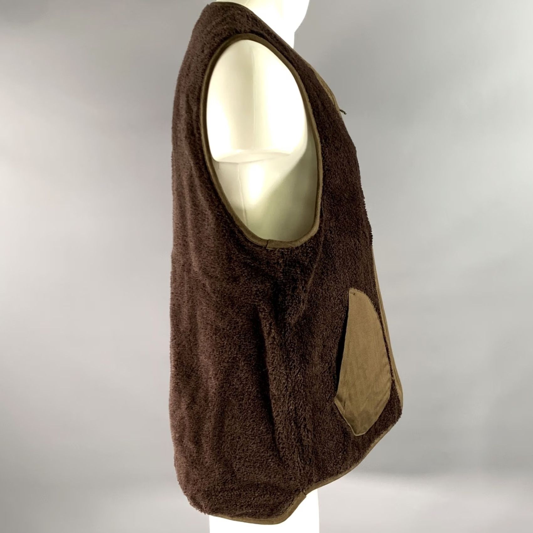 Visvim VISVIM Vest M Olive Nylon Cotton Blend Reversible Mens Size US M / EU 48-50 / 2 - 6 Thumbnail
