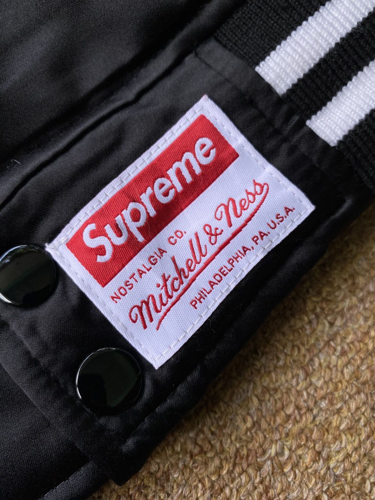 Mitchell & Ness × Supreme SUPREME MITCHELL & NESS VARSITY SIZE XL Size US XL / EU 56 / 4 - 7 Thumbnail