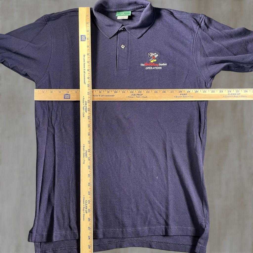 Disney VINTAGE Walt Disney Polo Mens L Blue Embroidered Mickey Mouse Golf USA Short Sleeve Polo Mens L Blue Disney Theme 80s? Size US L / EU 52-54 / 3 - 1 Thumbnail