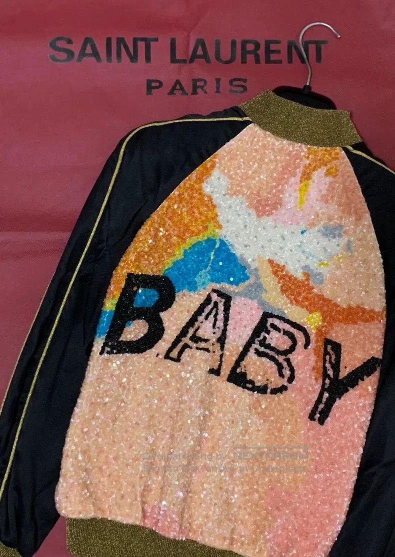 Saint Laurent Paris Saint Laurent Baby Jacket from 16SS Collection. Size US S / EU 44-46 / 1 - 7 Thumbnail