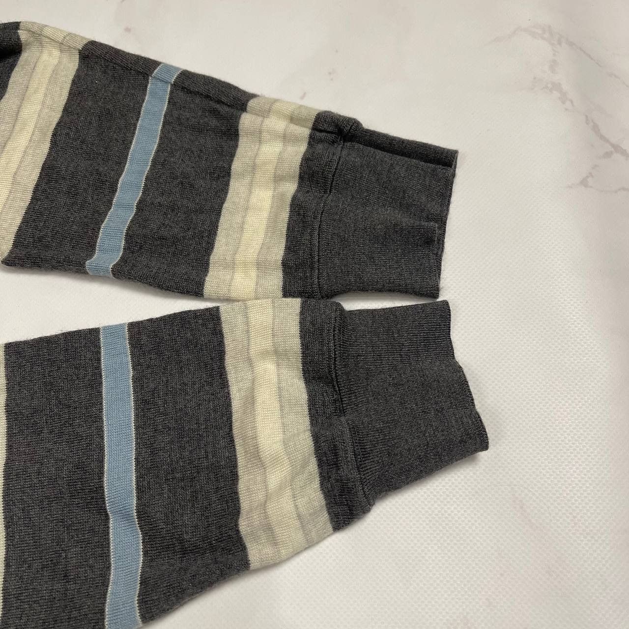 Paul & Shark PAUL & SHARK 100% Wool Striped Sweater Rugby Shirt Size US M / EU 48-50 / 2 - 11 Thumbnail