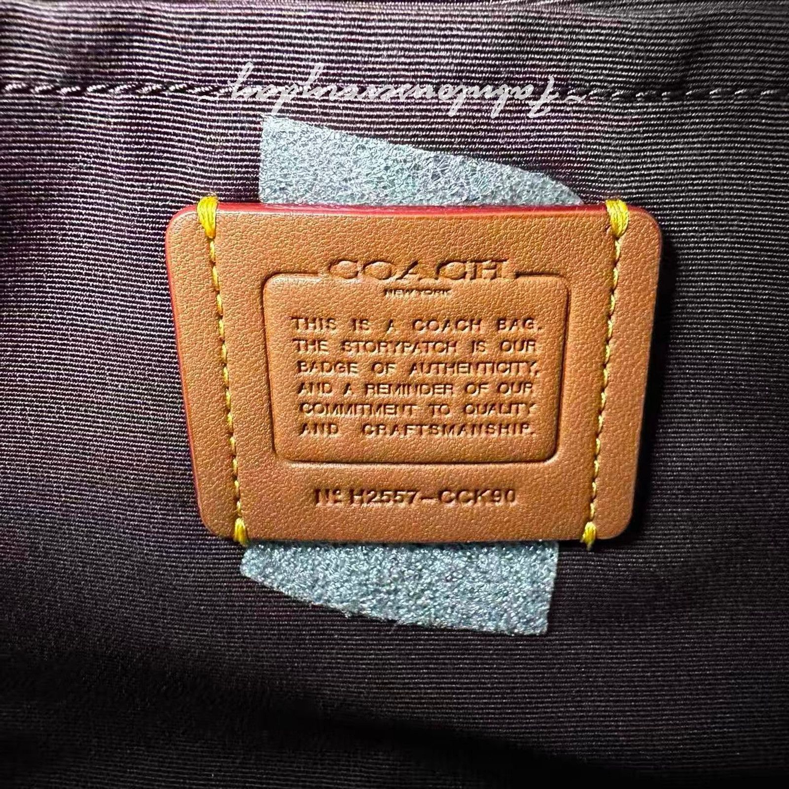 Coach COACH Jamie Camera Crossbody Butterfly Print Leather/Black Size ONE SIZE - 8 Thumbnail