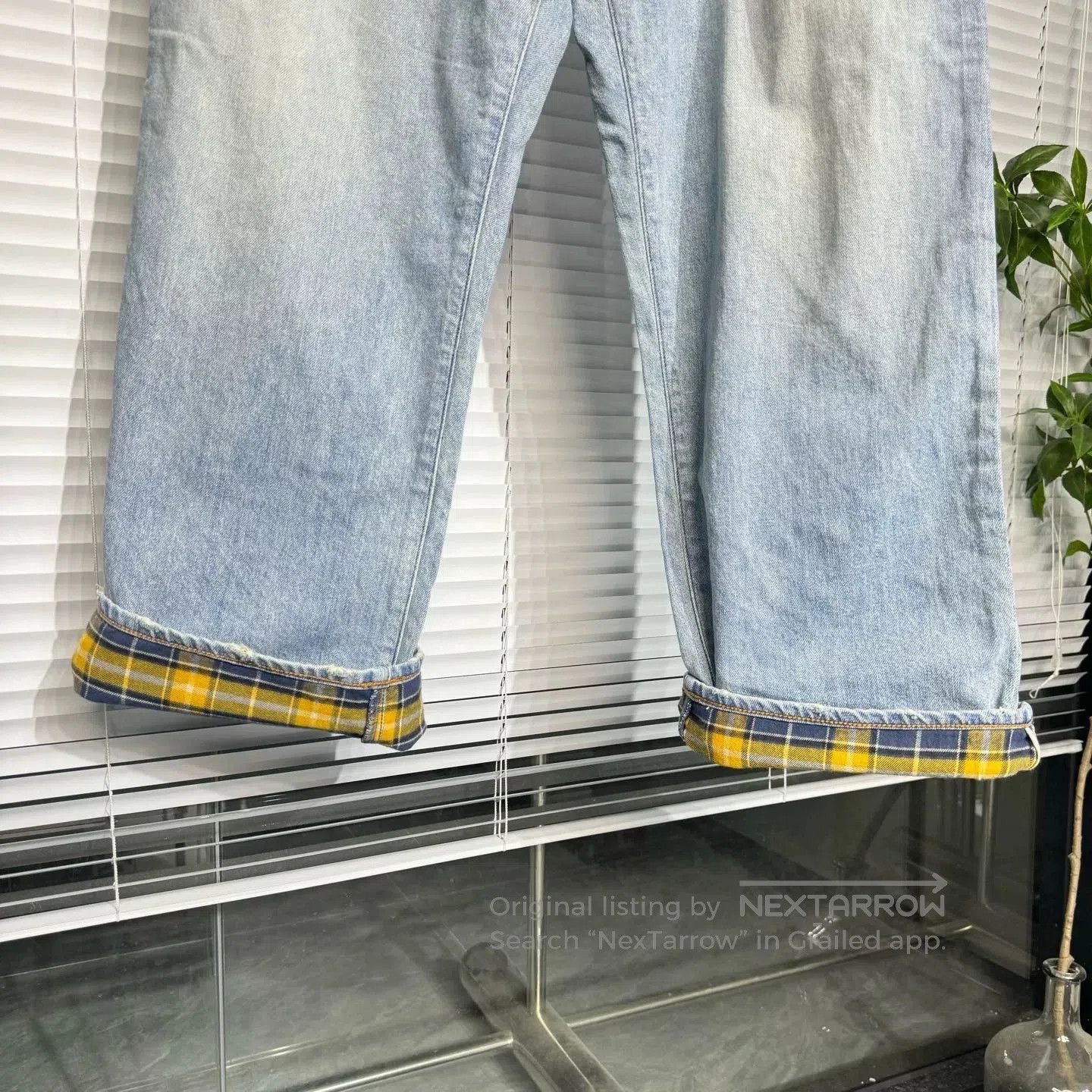 Dior Dior 2024 Slogan Embroidered Straight Jeans. Size US 34 / EU 50 - 3 Thumbnail