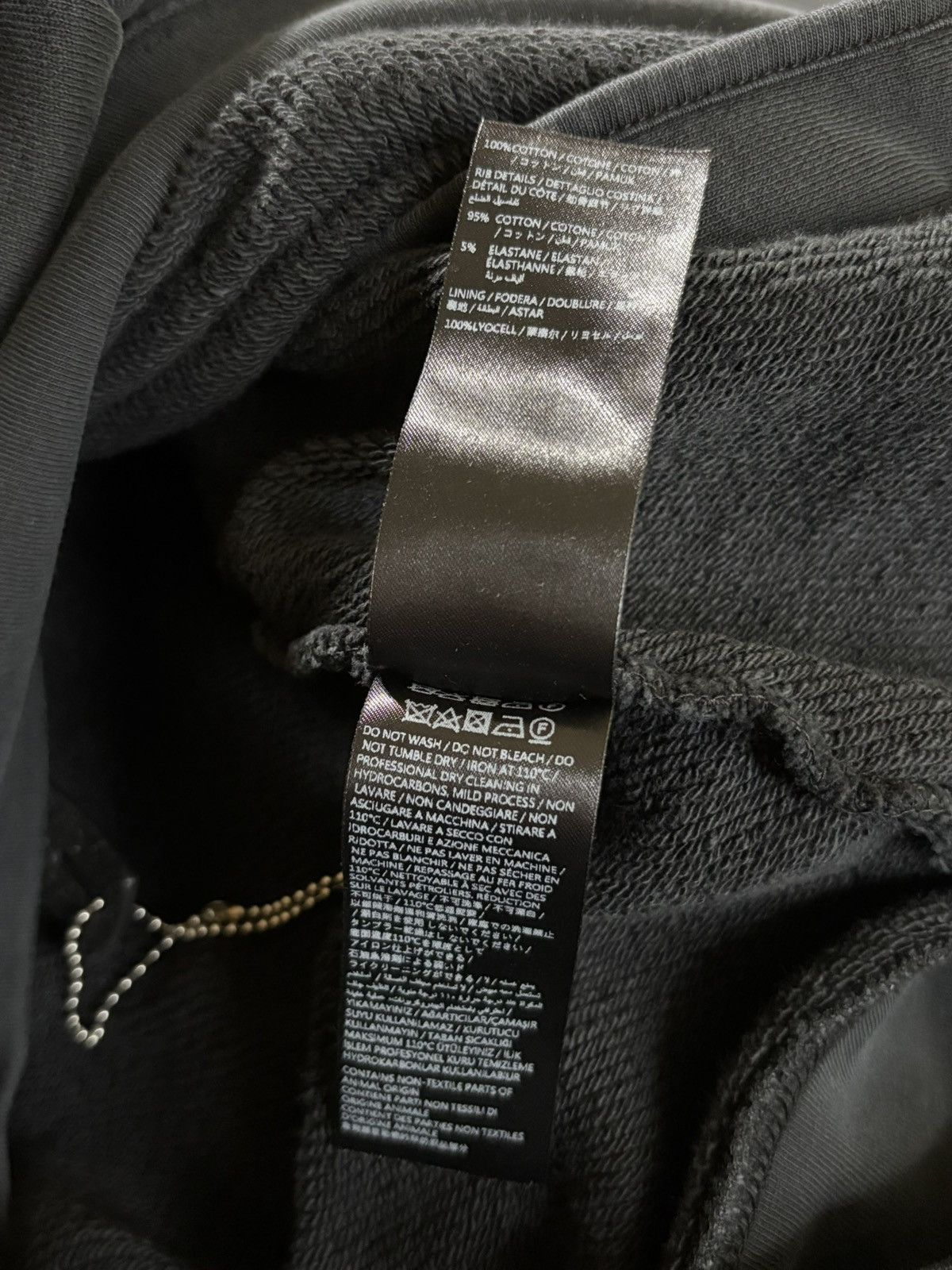 Amiri Amiri Crystals Oversized Zip-Up Hoodie - Size Small Size US S / EU 44-46 / 1 - 7 Thumbnail