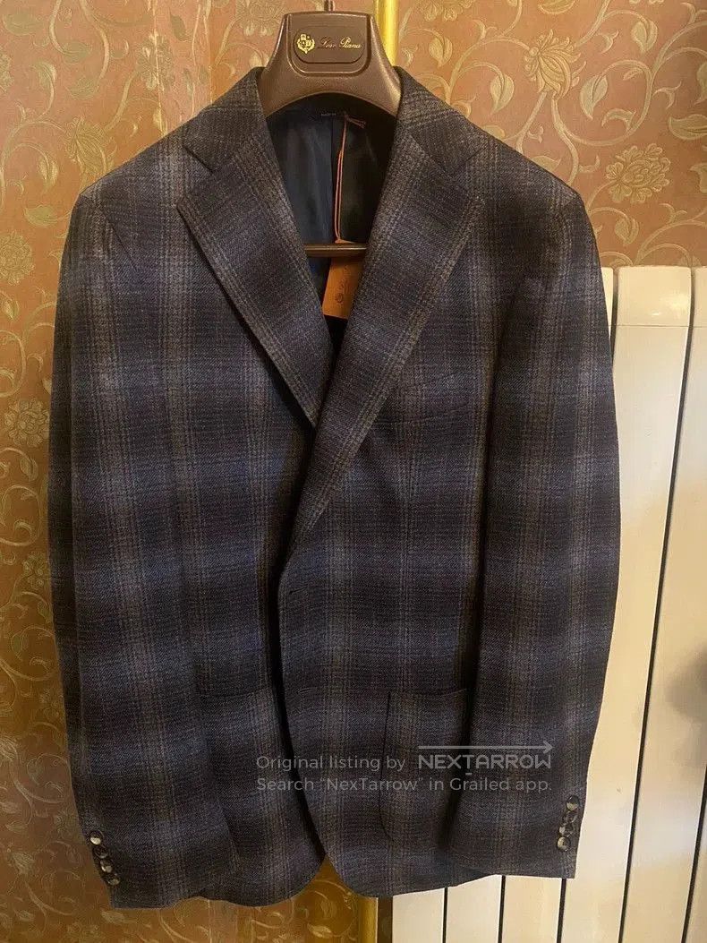 Loro Piana LoroPiana Handmade Wool Suit Jacket. Size US M / EU 48-50 / 2 - 1 Thumbnail