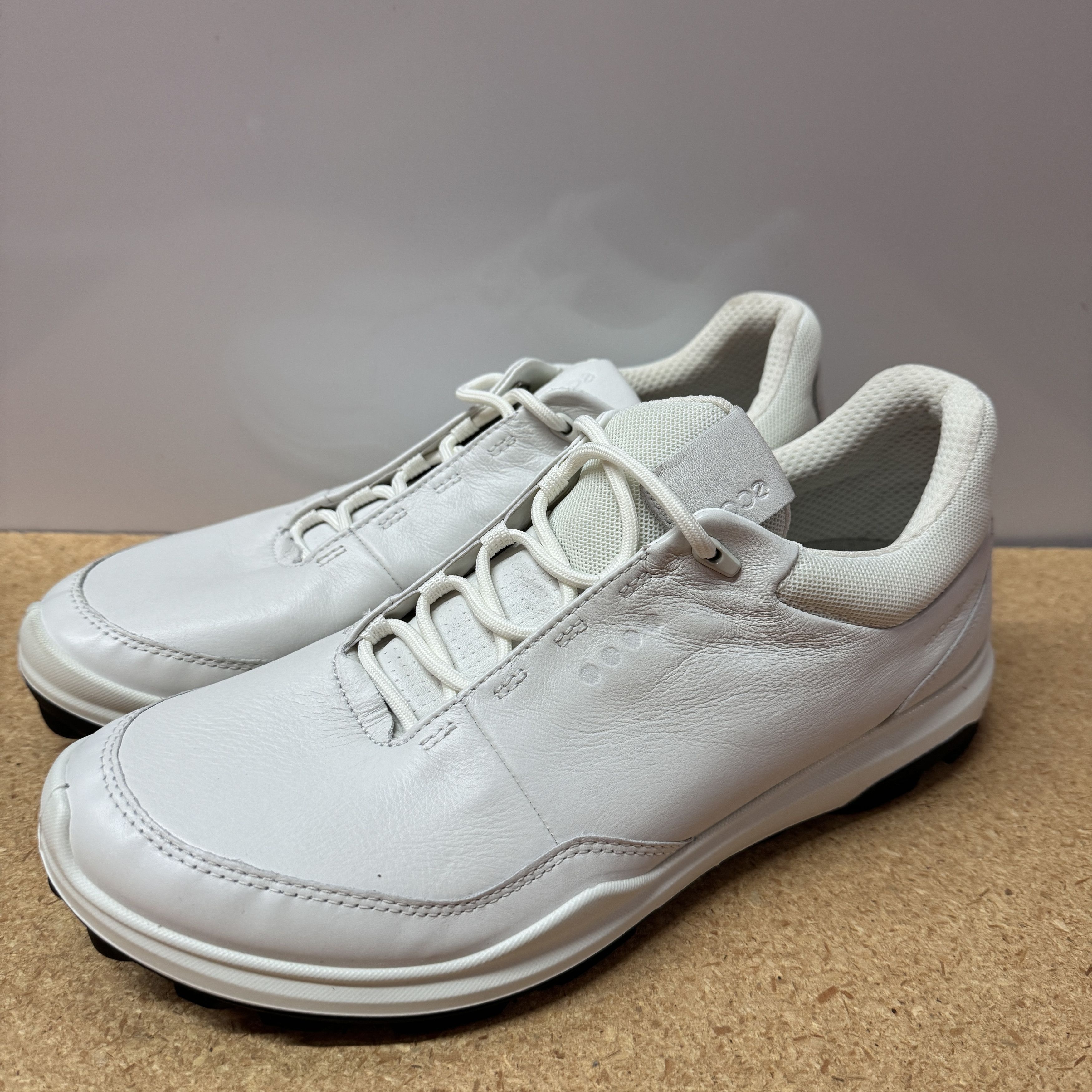 image of Ecco Men's Golf Biom Hybrid 3 15584401007 Shoes in White