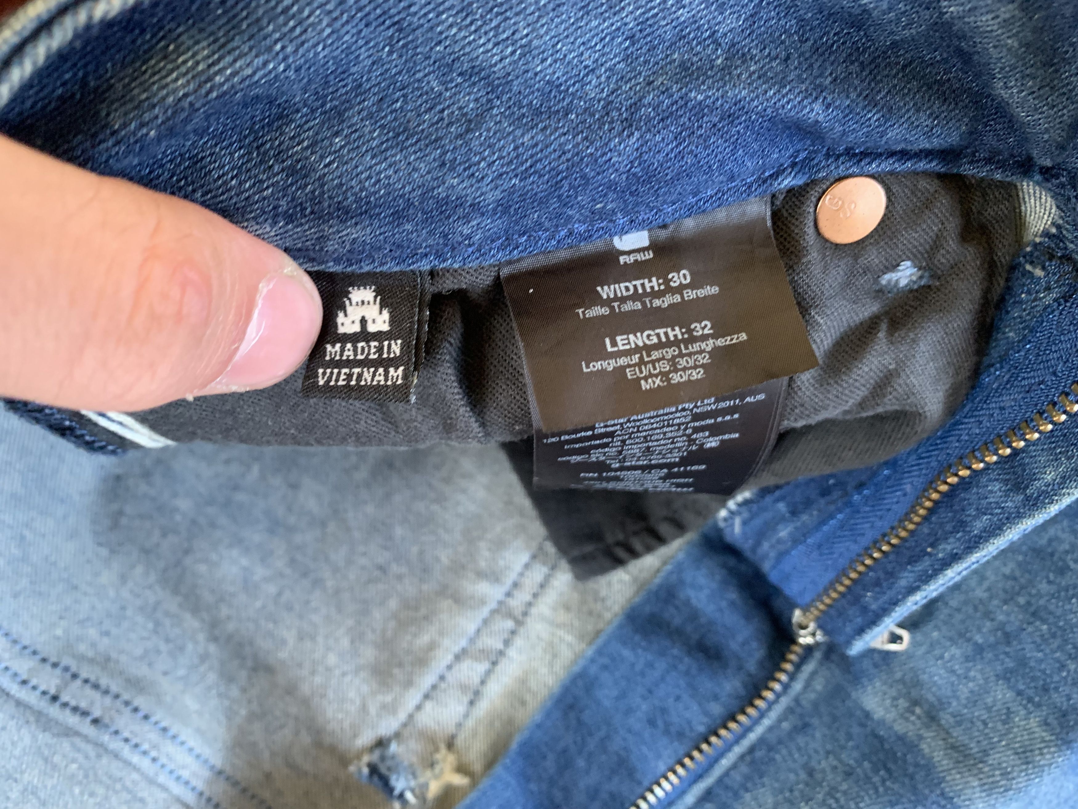 Denime × G-Star G-Star Raw 3301 Contour High Skinny Jeans Size 30" / US 8 / IT 44 - 6 Thumbnail